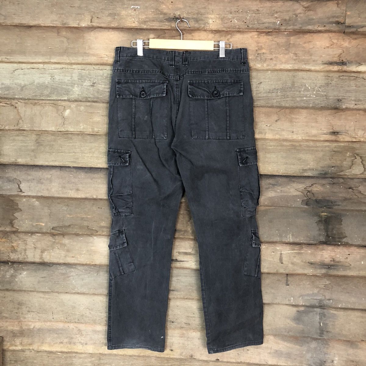 Japanese Brand CARGO PANTS MULTIPOCKET JAPANESE BRANDED STREETWEAR HY #917 Size US 31 - 11 Thumbnail