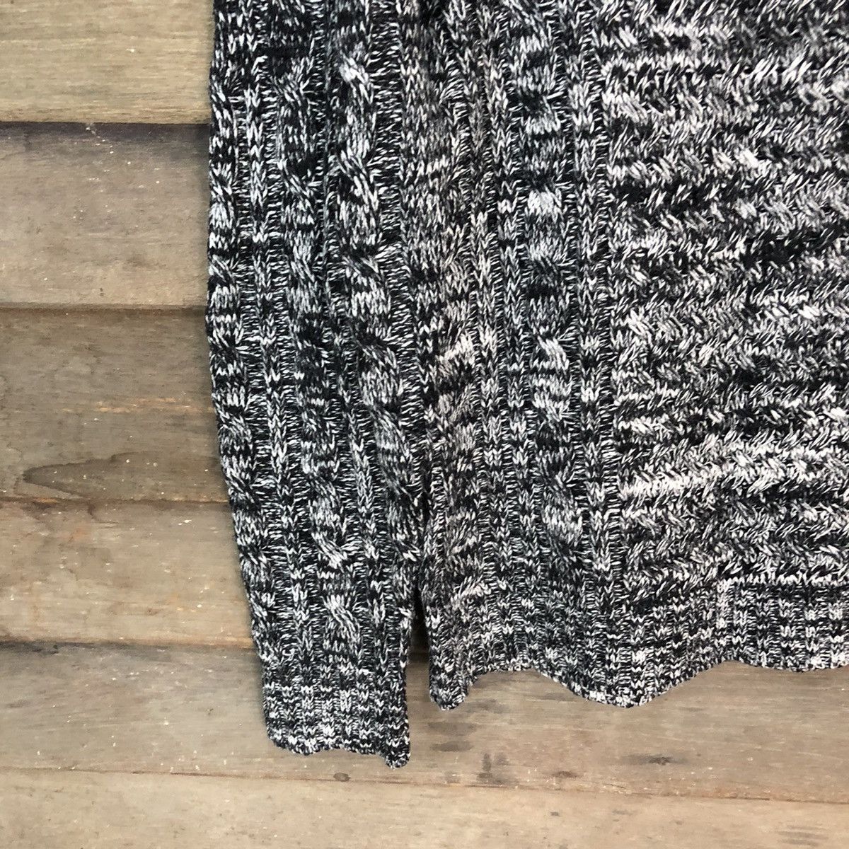 Aran Isles Knitwear KNITWEAR JAPANESE BRANDED IMP GREY KNITWEAR STYLE #914 Size US S / EU 44-46 / 1 - 4 Thumbnail