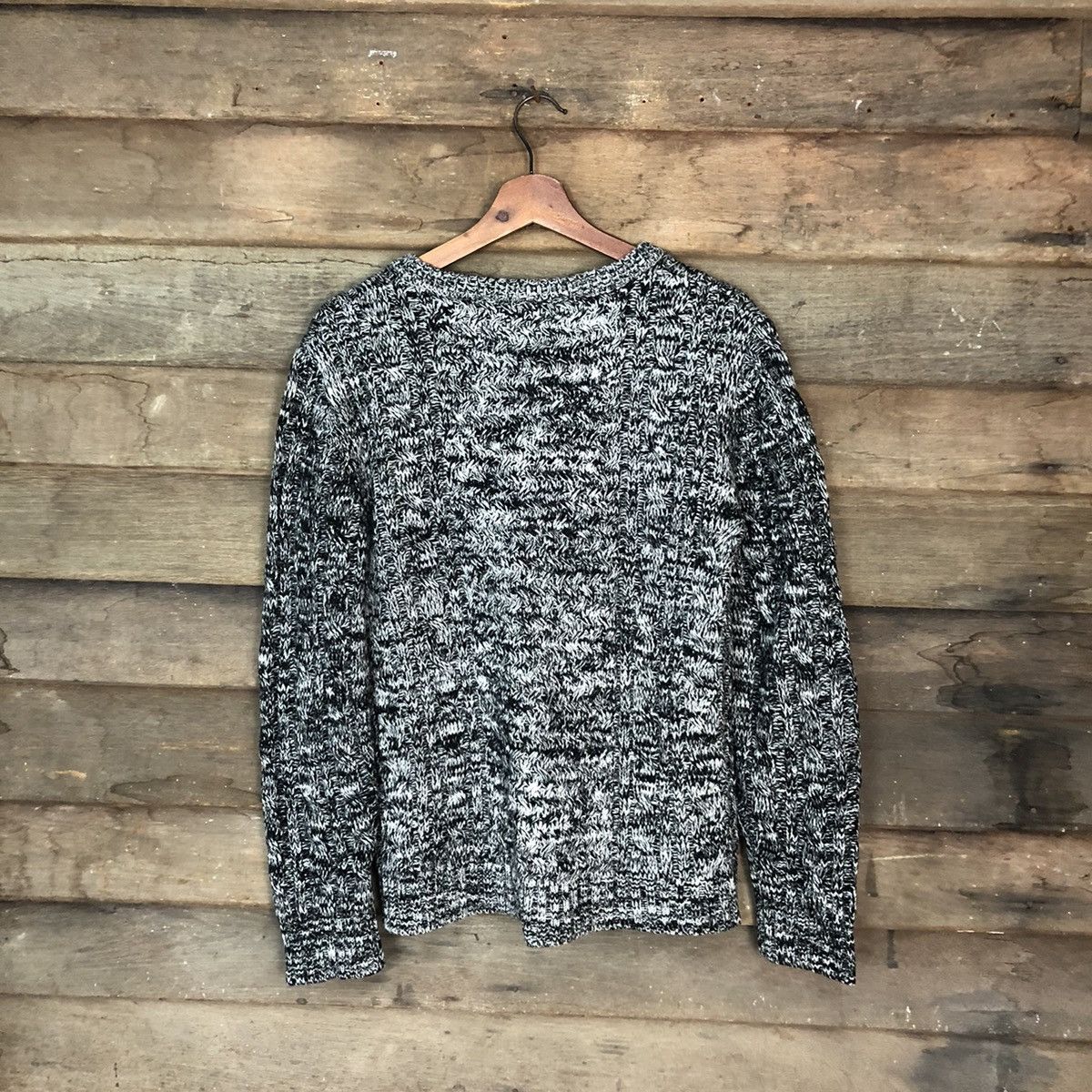 Aran Isles Knitwear KNITWEAR JAPANESE BRANDED IMP GREY KNITWEAR STYLE #914 Size US S / EU 44-46 / 1 - 9 Thumbnail