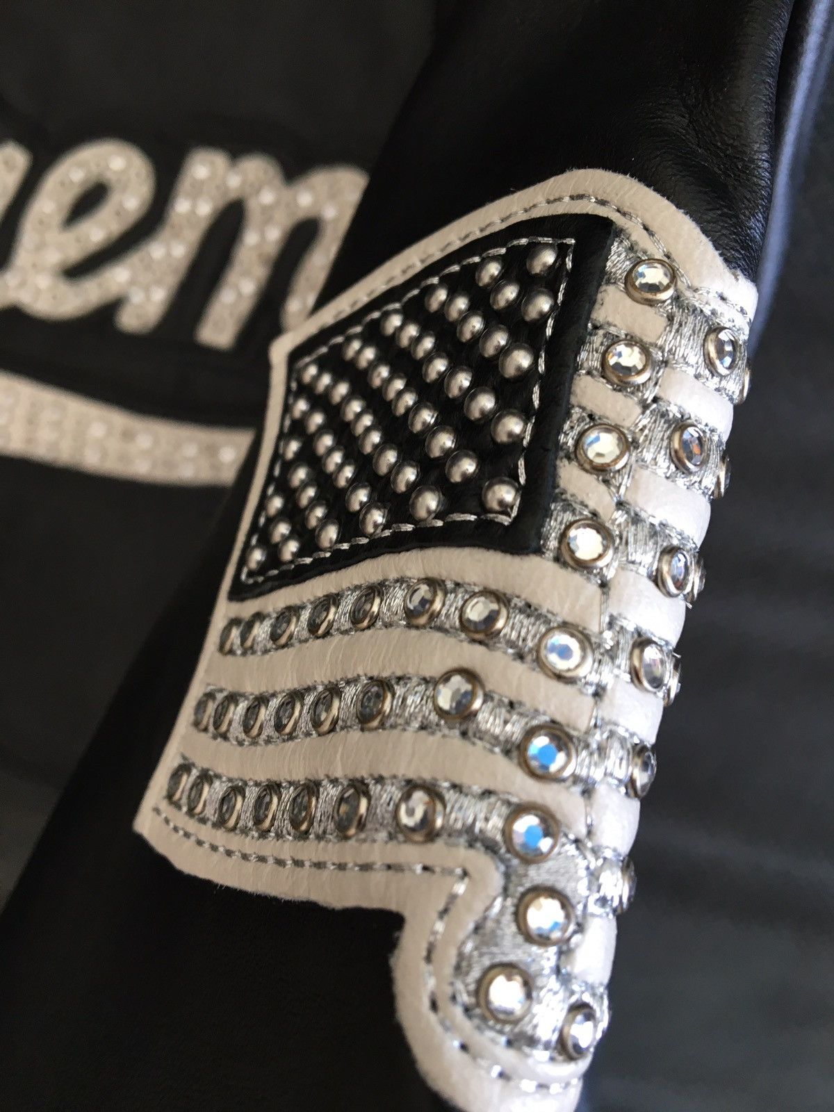 Supreme Supreme Uptown Studded Leather Varsity Size US M / EU 48-50 / 2 - 3 Thumbnail