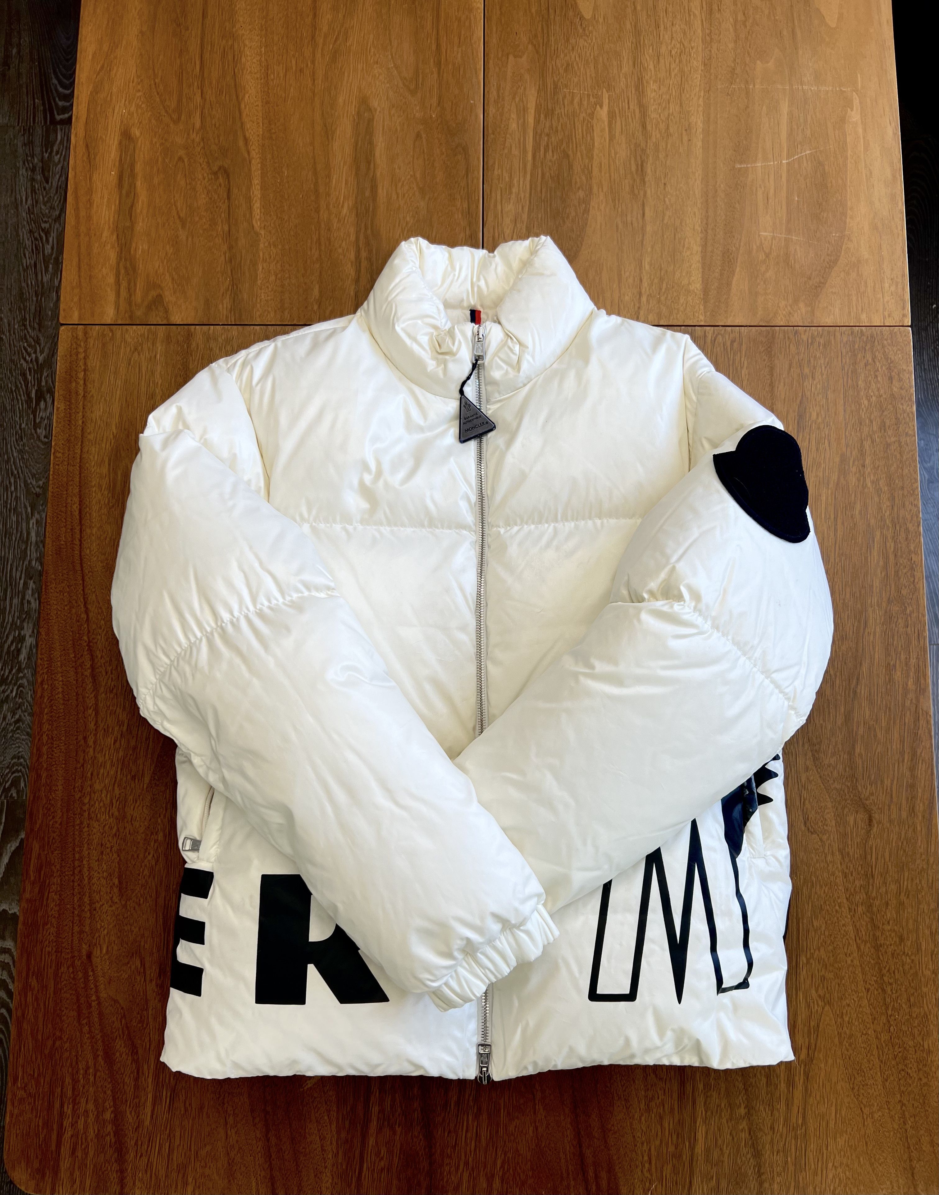Moncler Friesian Printed Quilted Shell Hooded Down Jacket | Grailed