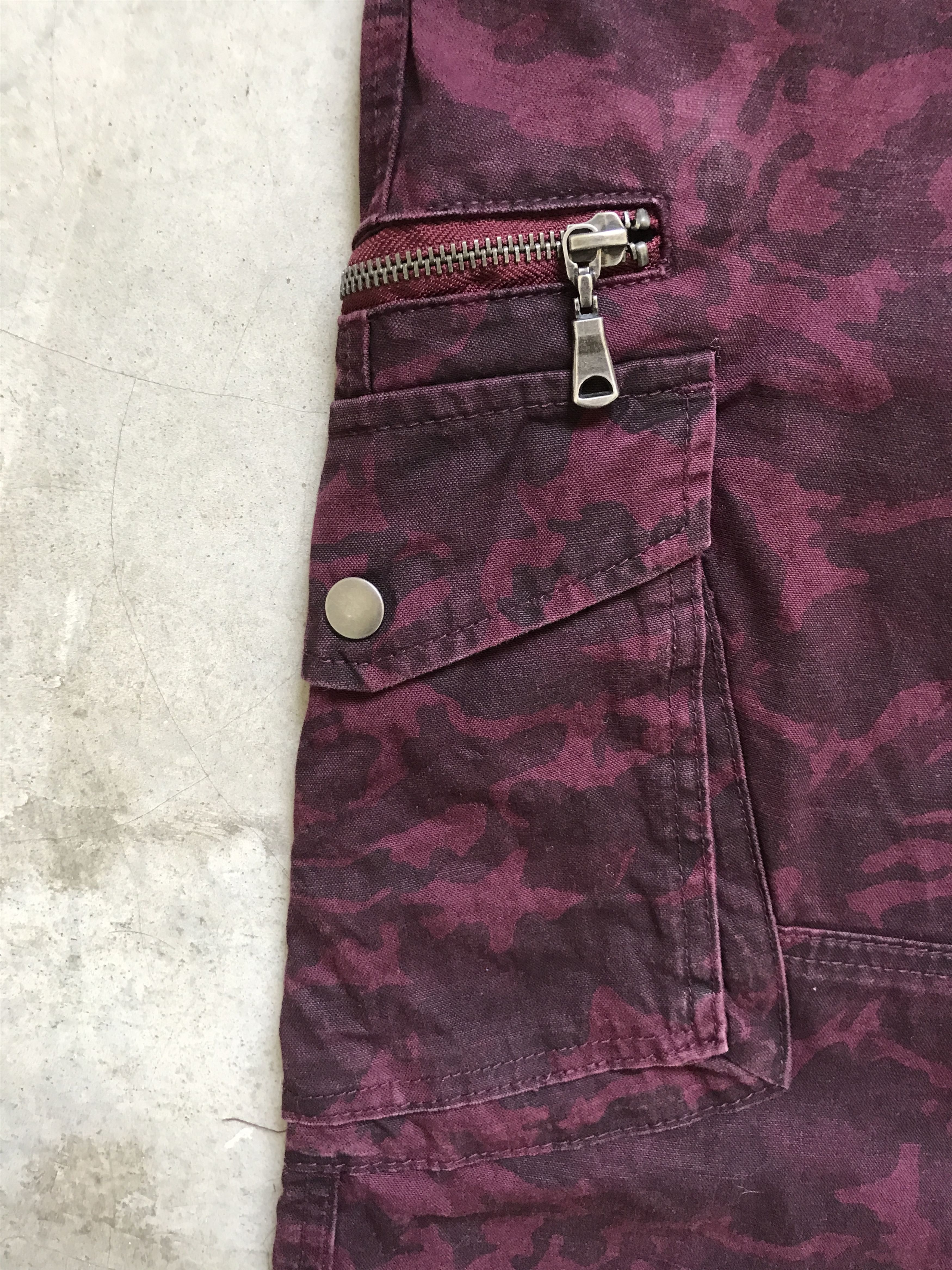 Japanese Brand CP77 semanticdesign Archival Camo Multipockets Pant Size US 34 / EU 50 - 9 Thumbnail