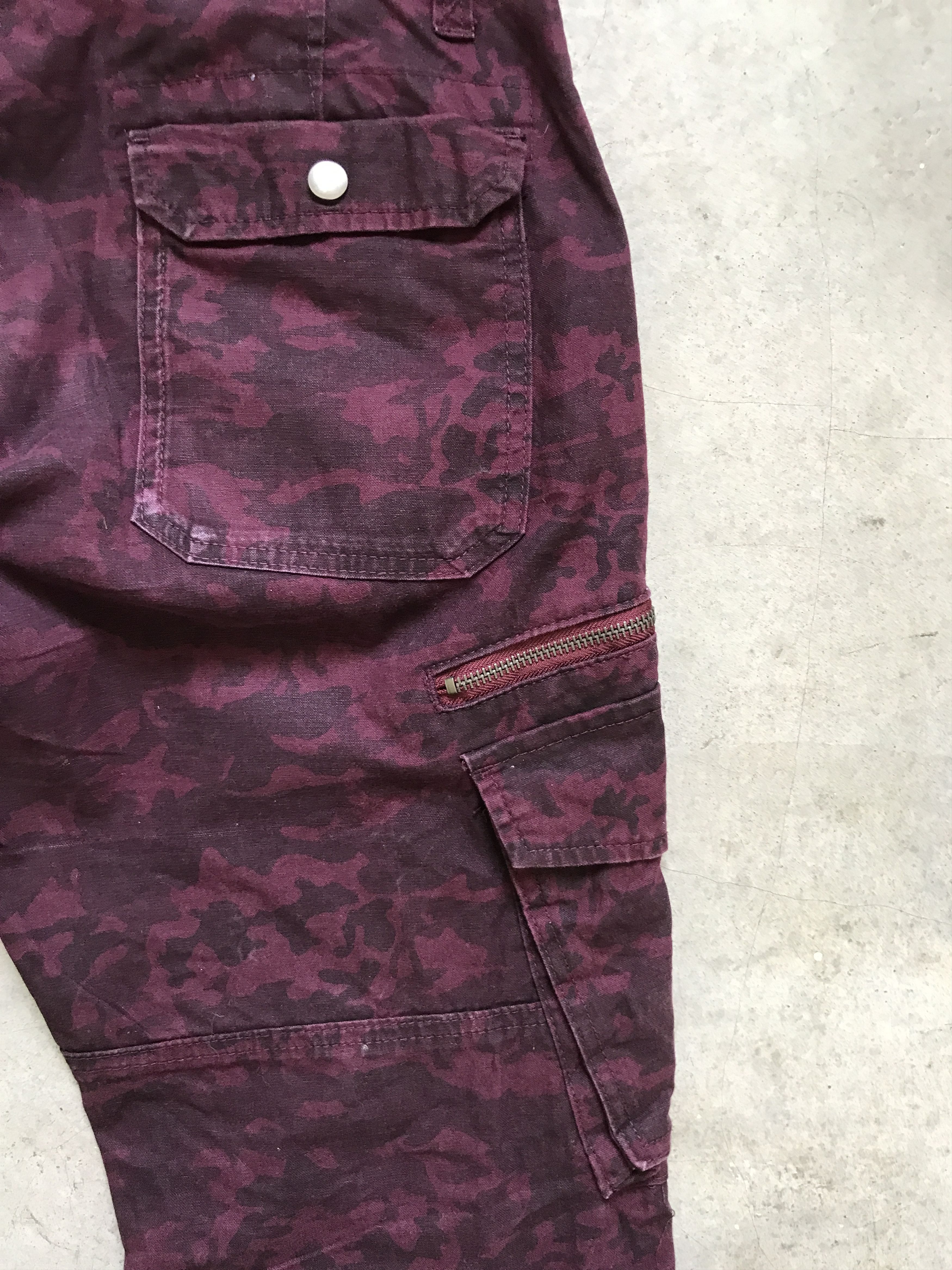 Japanese Brand CP77 semanticdesign Archival Camo Multipockets Pant Size US 34 / EU 50 - 13 Thumbnail
