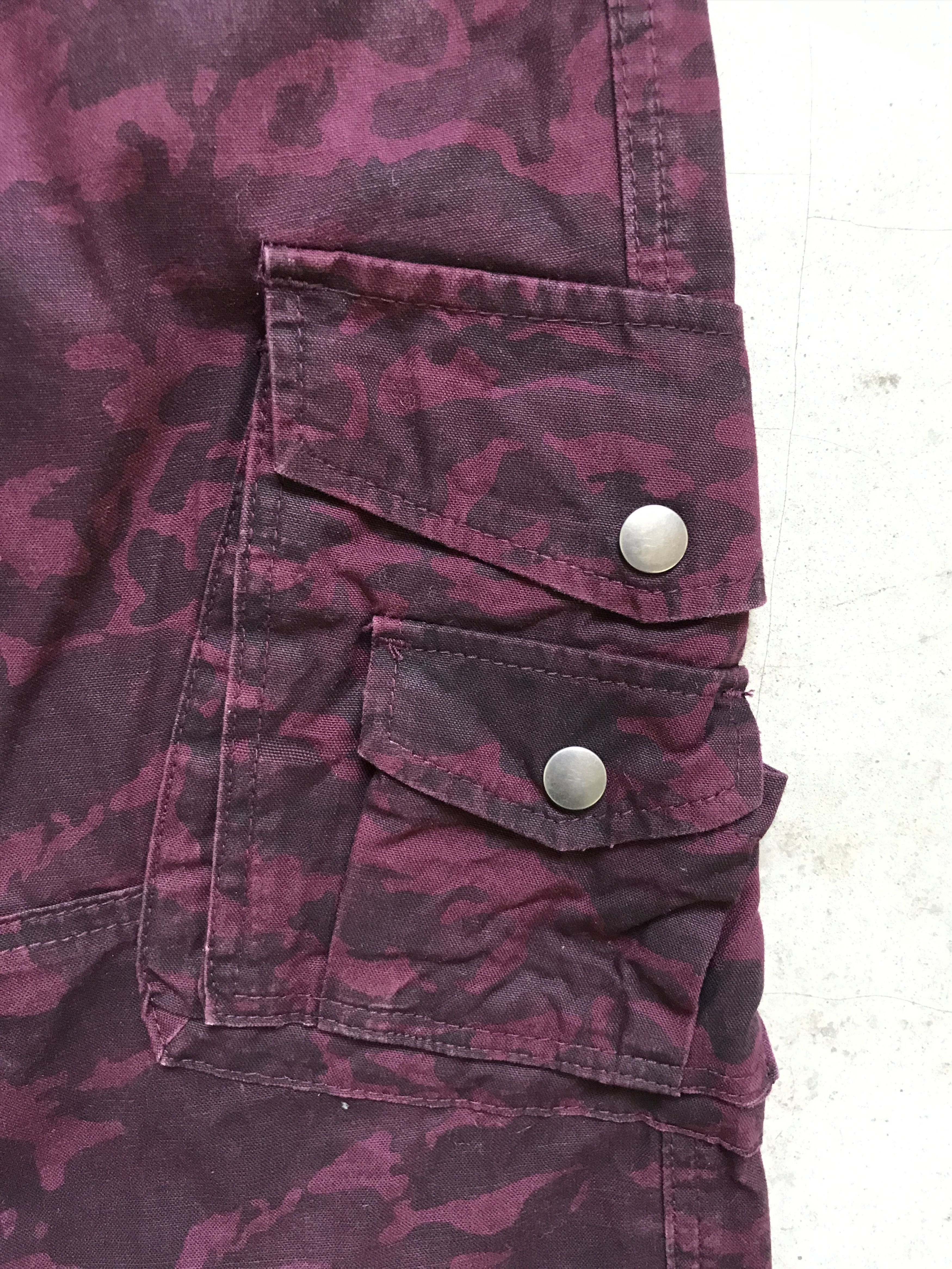Japanese Brand CP77 semanticdesign Archival Camo Multipockets Pant Size US 34 / EU 50 - 8 Thumbnail