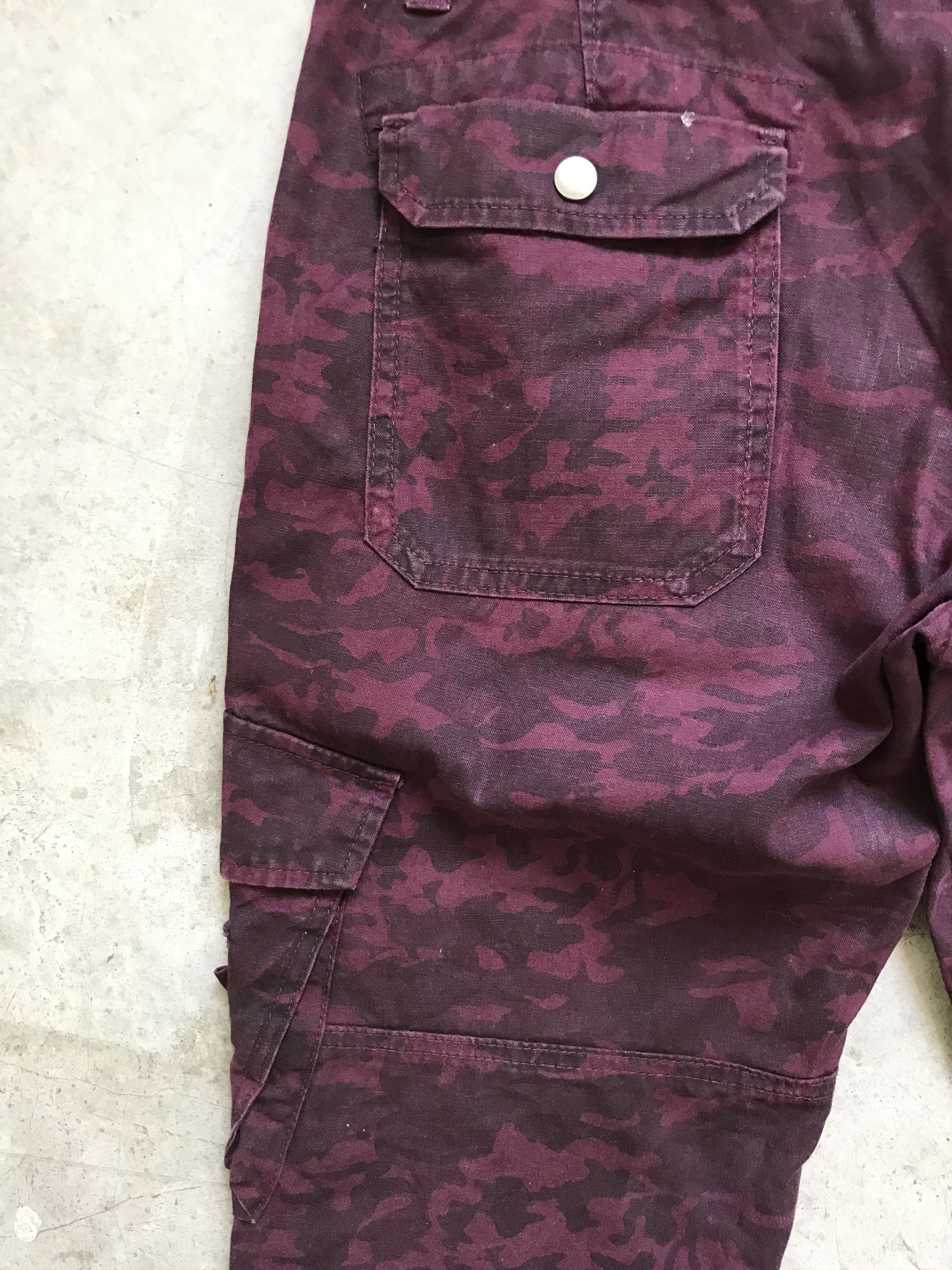 Japanese Brand CP77 semanticdesign Archival Camo Multipockets Pant Size US 34 / EU 50 - 14 Thumbnail