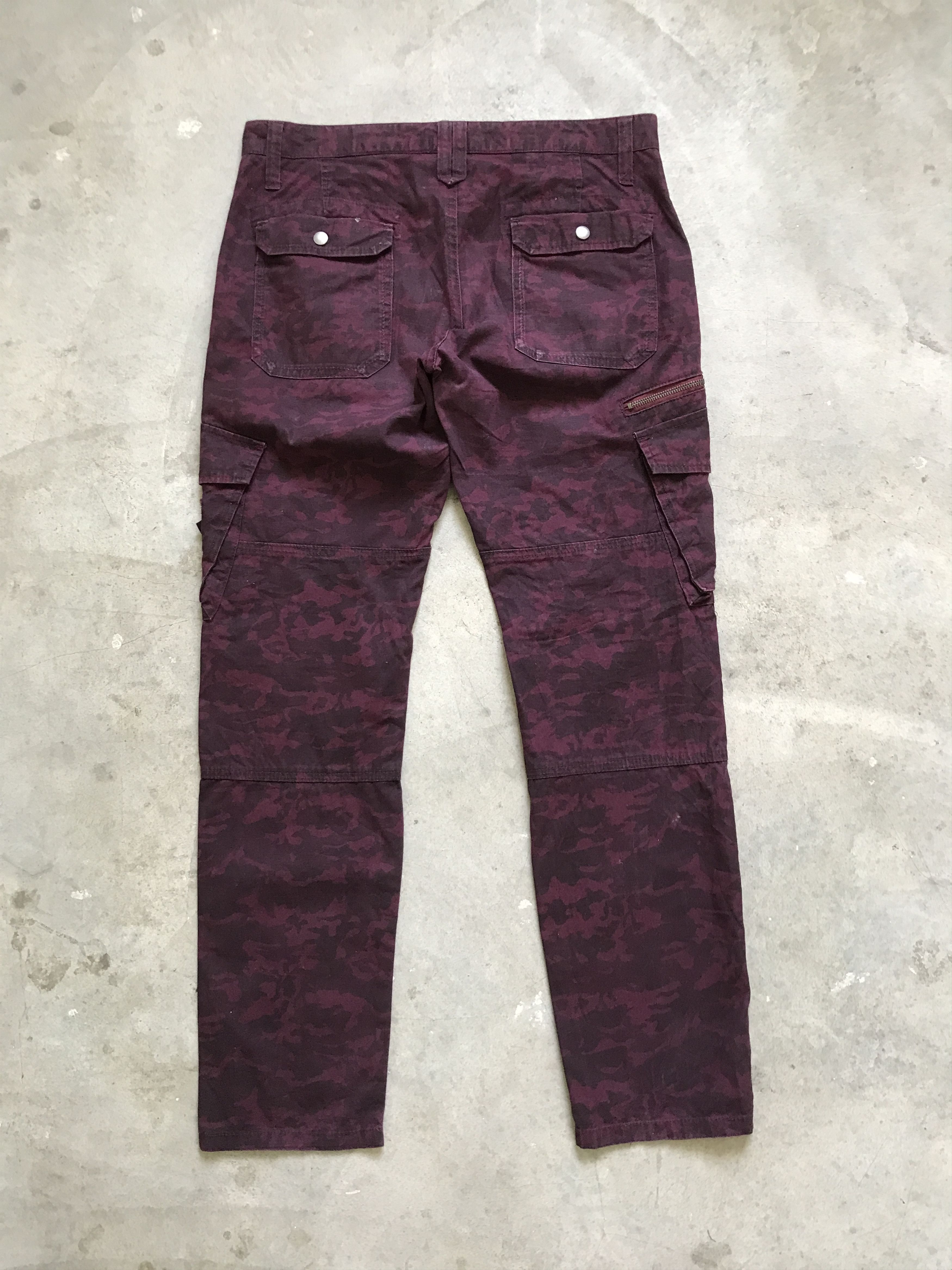 Japanese Brand CP77 semanticdesign Archival Camo Multipockets Pant Size US 34 / EU 50 - 10 Thumbnail