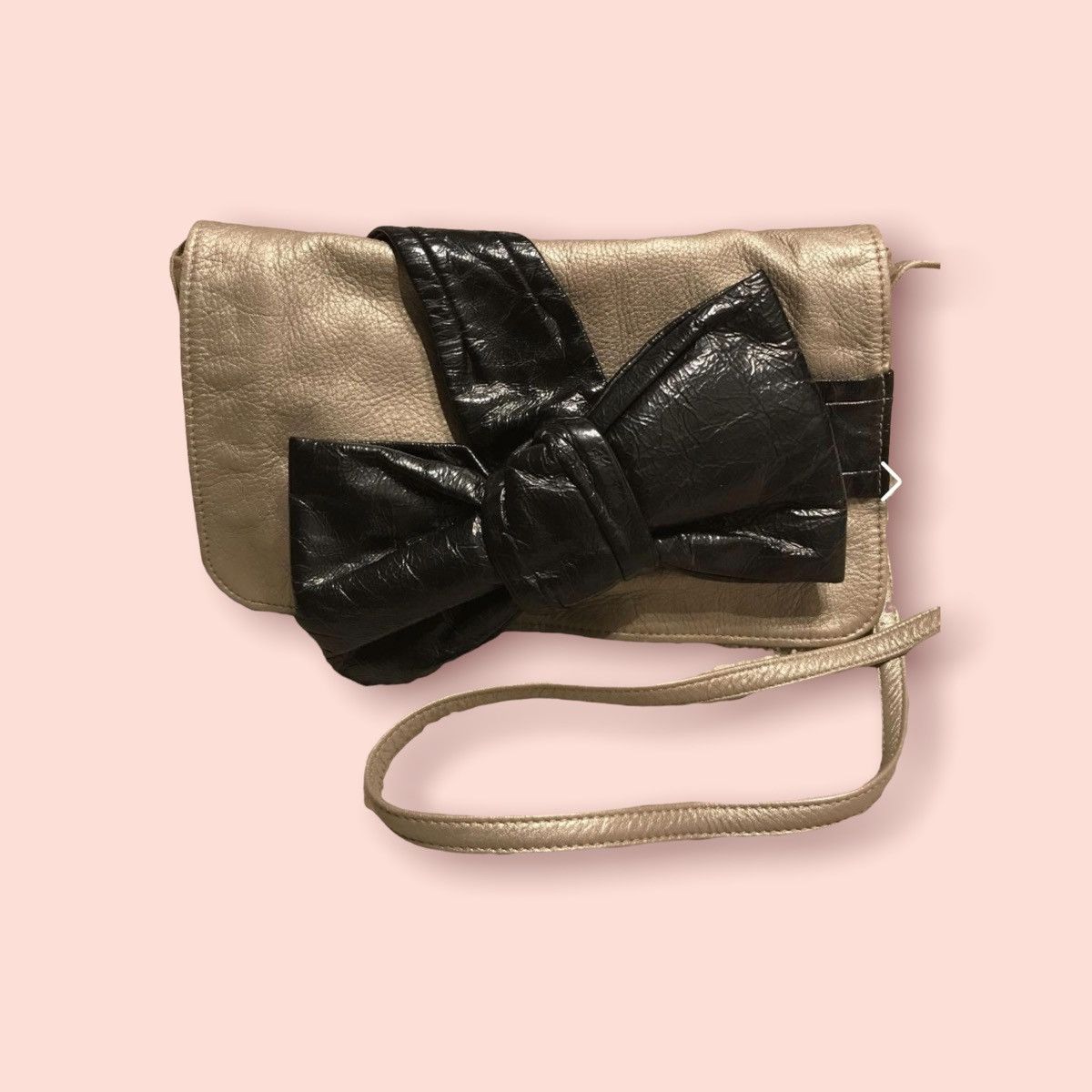 See By Chloe Leather Mini Shoulder Bag in Gold, Women's
