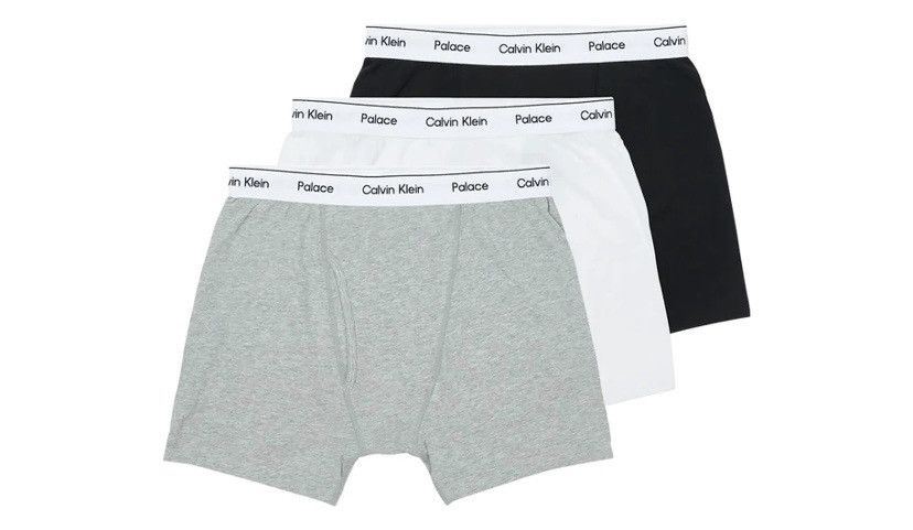 Calvin Klein 3 Pack Boxer Brief Black Cotton Stretch Medium 32 34 NU2666-001  NEW