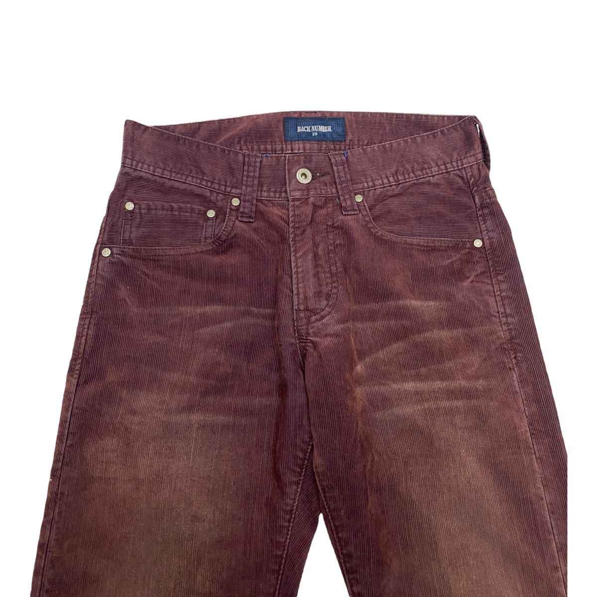 Kapital JAPANESE BRAND BACK NUMBER CORDUROY PANTS Size US 29 - 8 Thumbnail