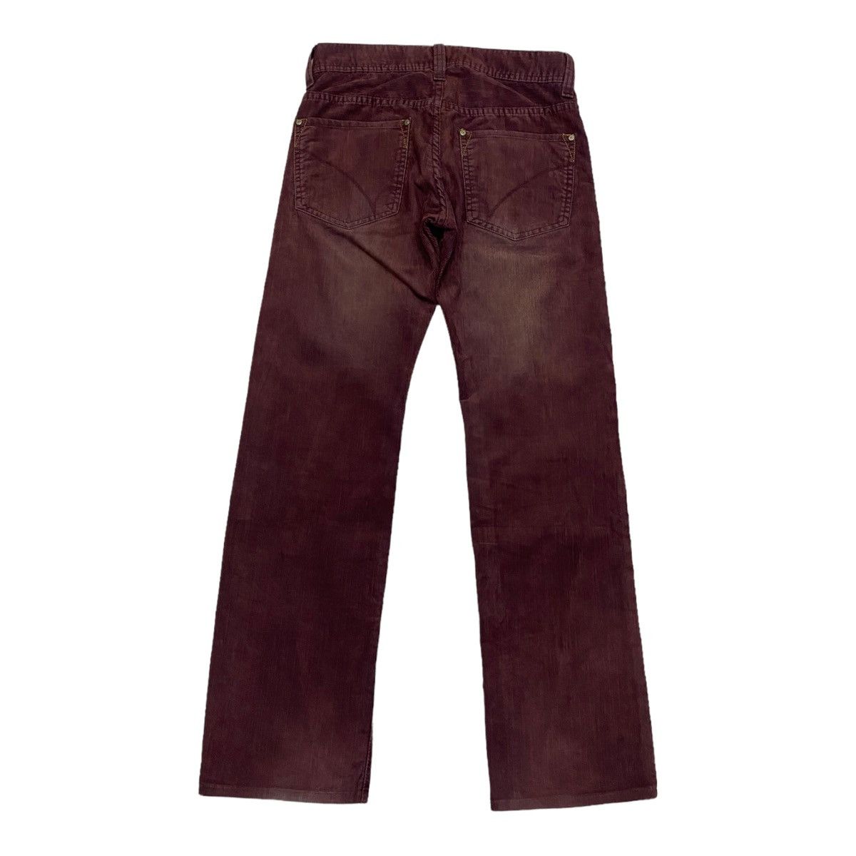 Kapital JAPANESE BRAND BACK NUMBER CORDUROY PANTS Size US 29 - 2 Thumbnail