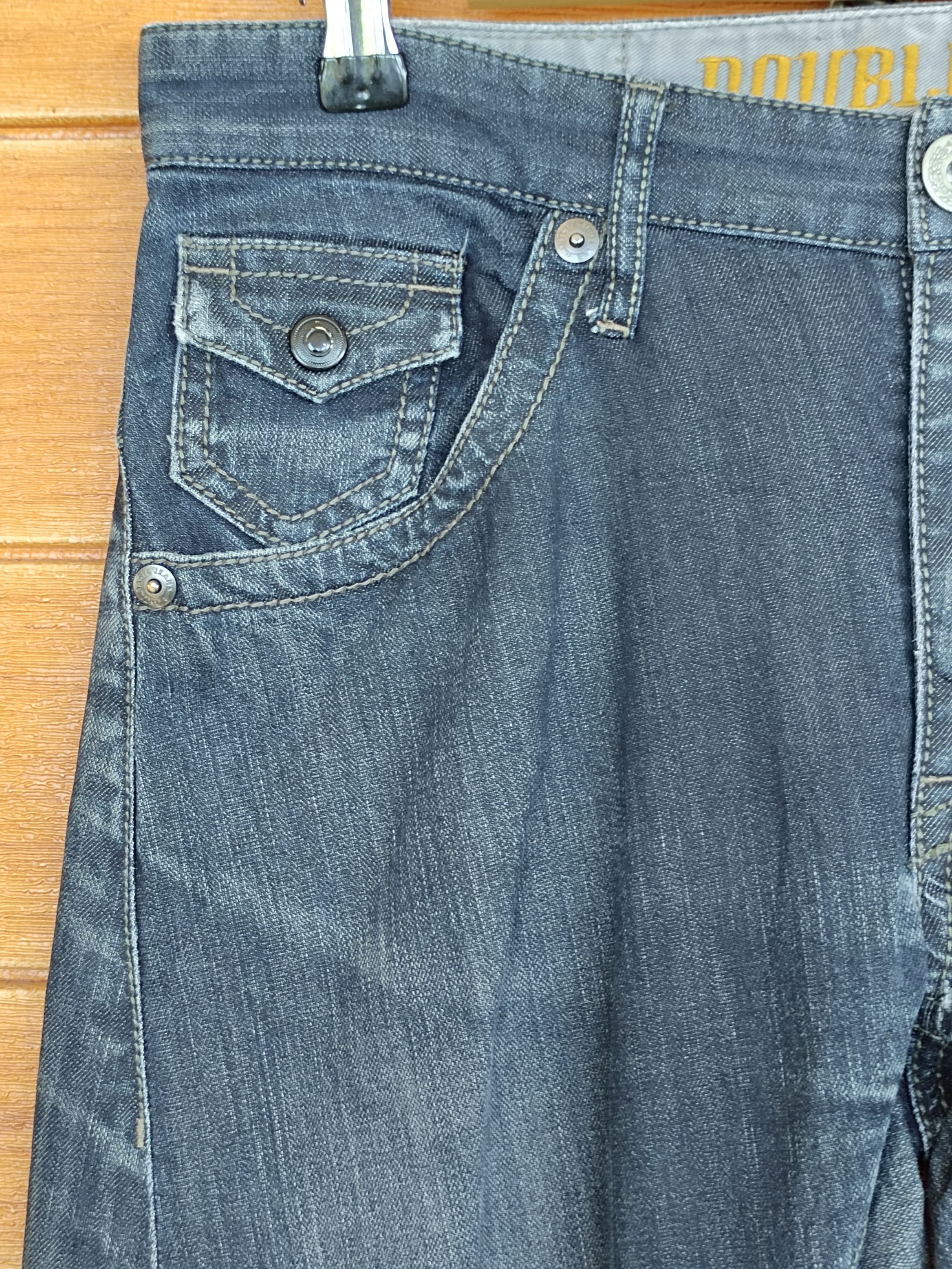 Japanese Brand 🇯🇵 Double Name J-Curve Slim Fit Denim Jeans Size US 31 - 4 Thumbnail