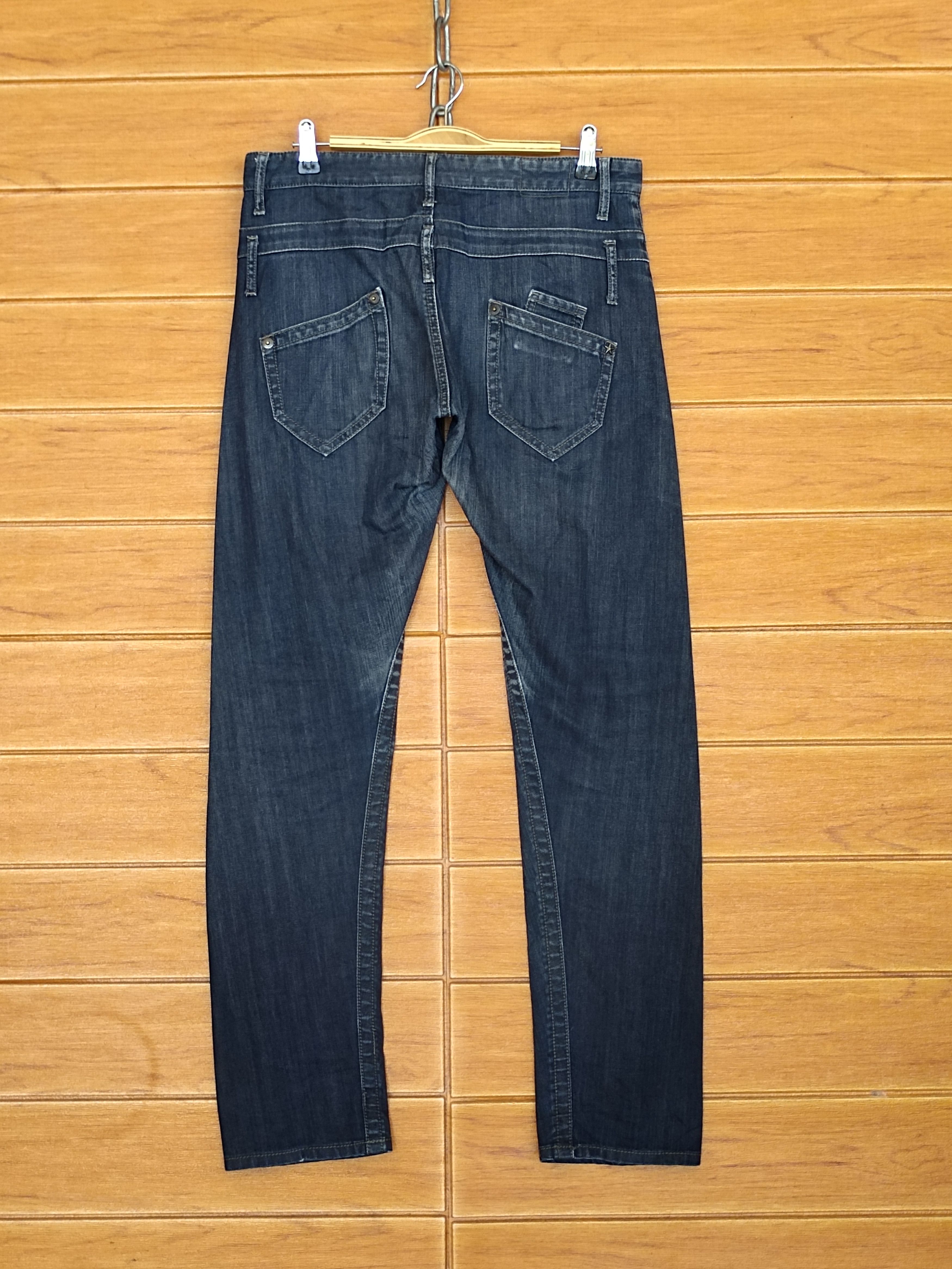 Japanese Brand 🇯🇵 Double Name J-Curve Slim Fit Denim Jeans Size US 31 - 10 Thumbnail