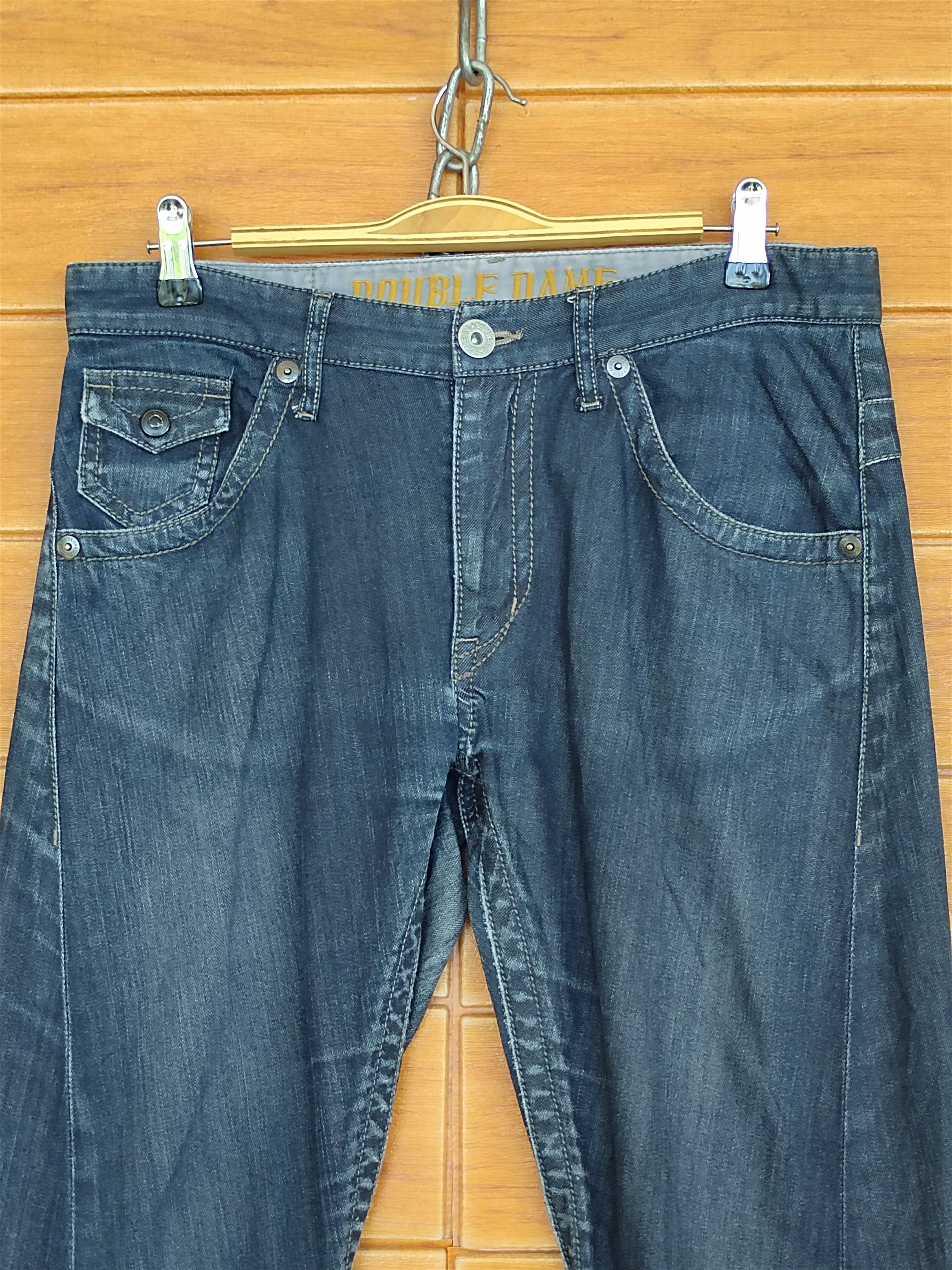 Japanese Brand 🇯🇵 Double Name J-Curve Slim Fit Denim Jeans Size US 31 - 2 Thumbnail