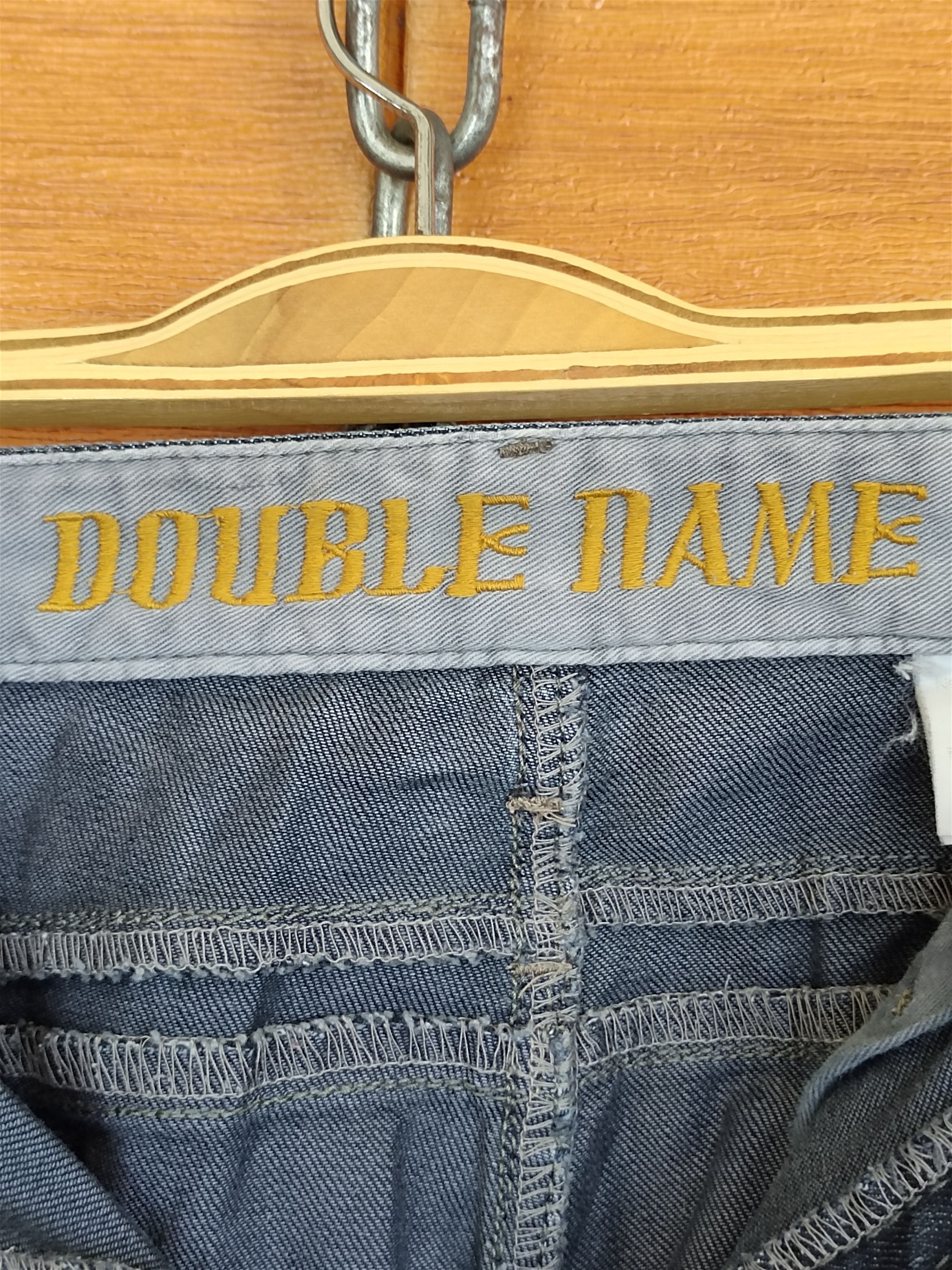 Japanese Brand 🇯🇵 Double Name J-Curve Slim Fit Denim Jeans Size US 31 - 16 Thumbnail