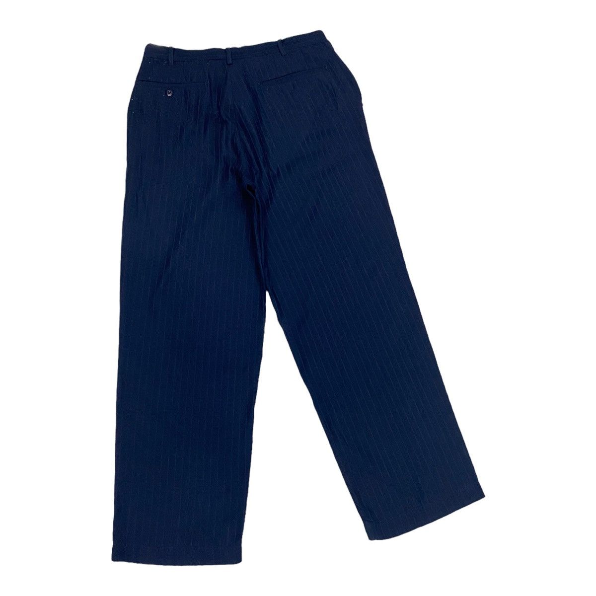 Issey Miyake URBAN RESEARCH 🇯🇵 STRIPED WOOL BAGGY TROUSERS PANTS Size US 32 / EU 48 - 4 Thumbnail