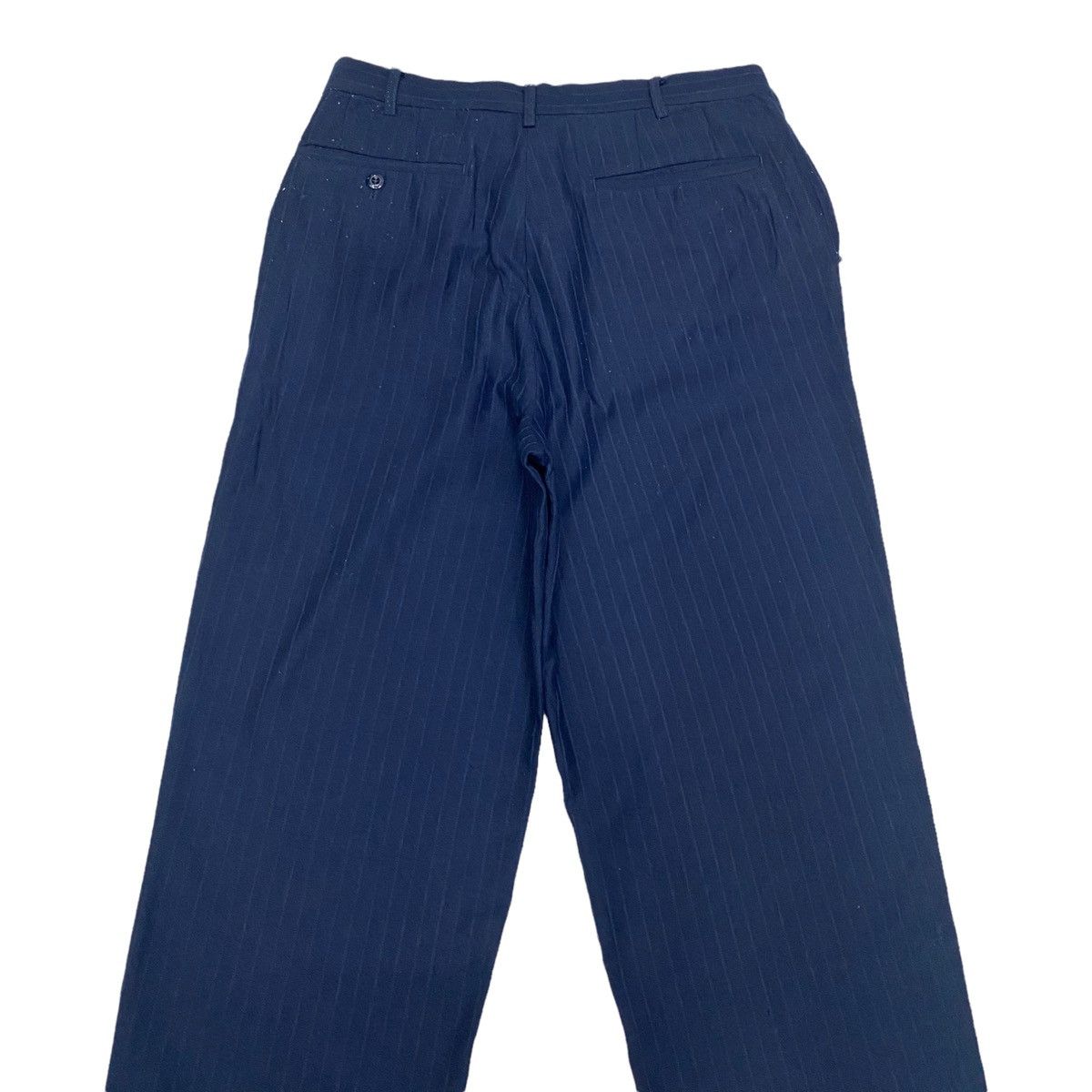 Issey Miyake URBAN RESEARCH 🇯🇵 STRIPED WOOL BAGGY TROUSERS PANTS Size US 32 / EU 48 - 6 Thumbnail