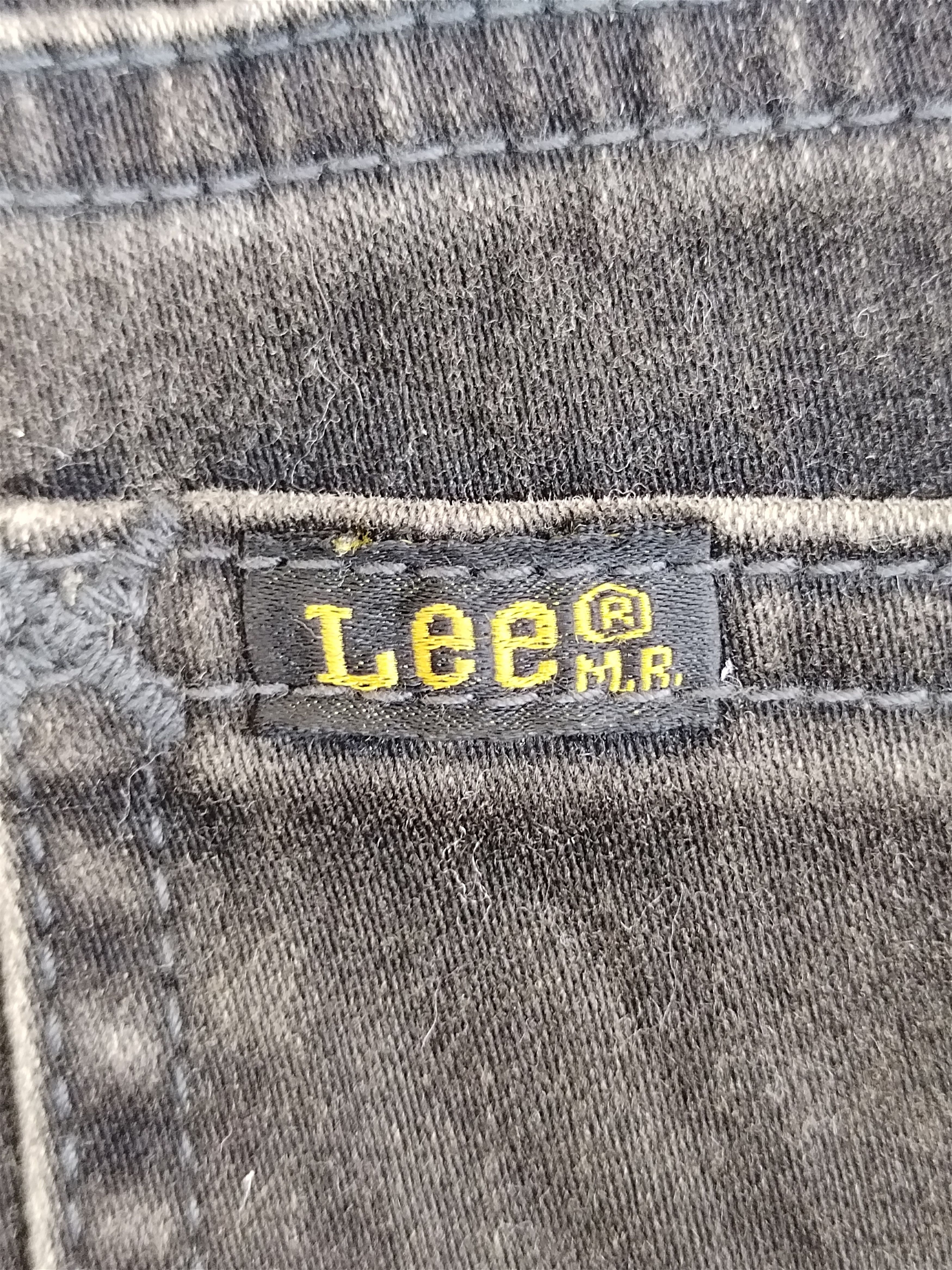 Kapital Vintage Lee Japan Waxed Black Faded Denim Jeans Size US 33 - 14 Thumbnail