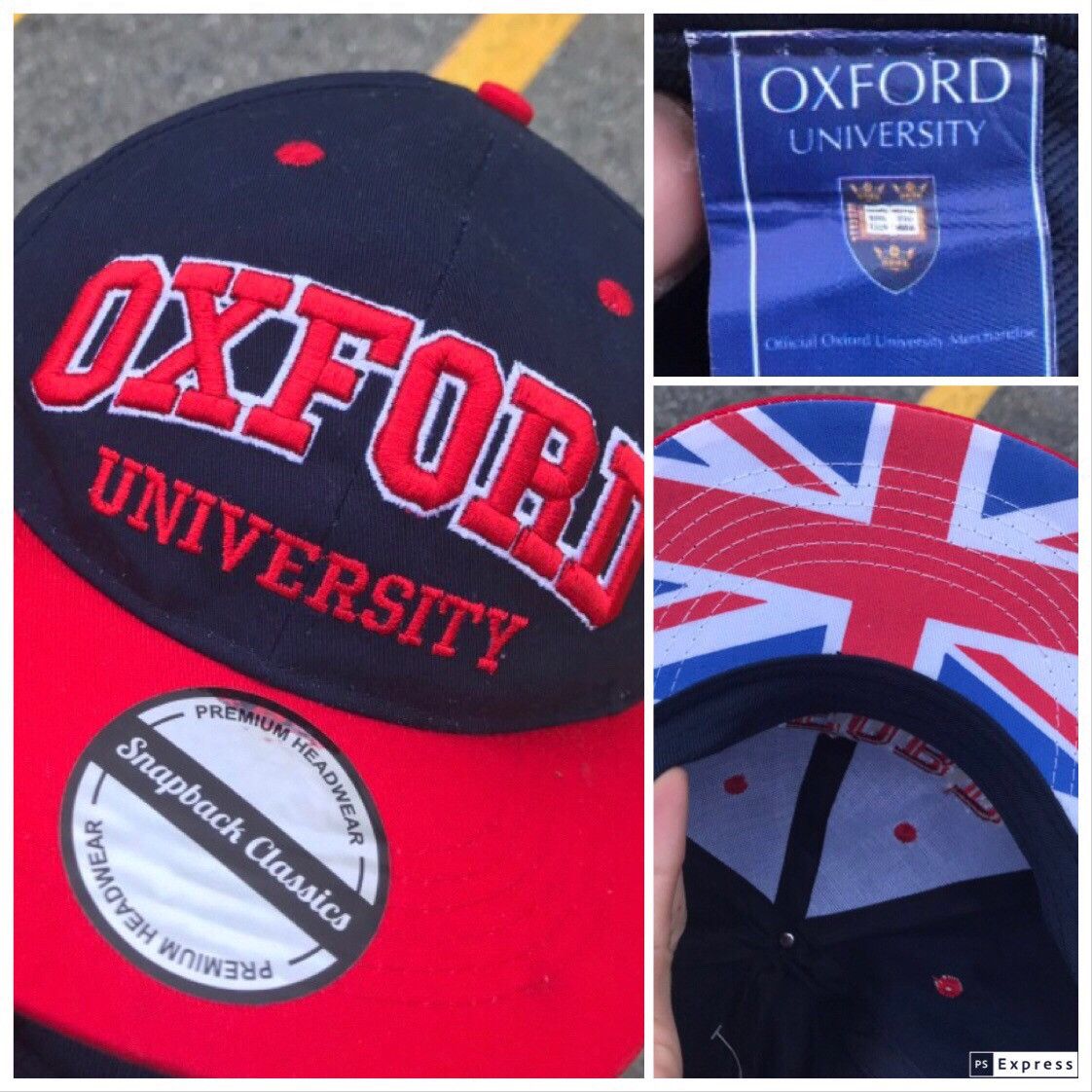 Vintage Vintage Oxford University Snapback College Hat Embroidered Size ONE SIZE - 1 Thumbnail