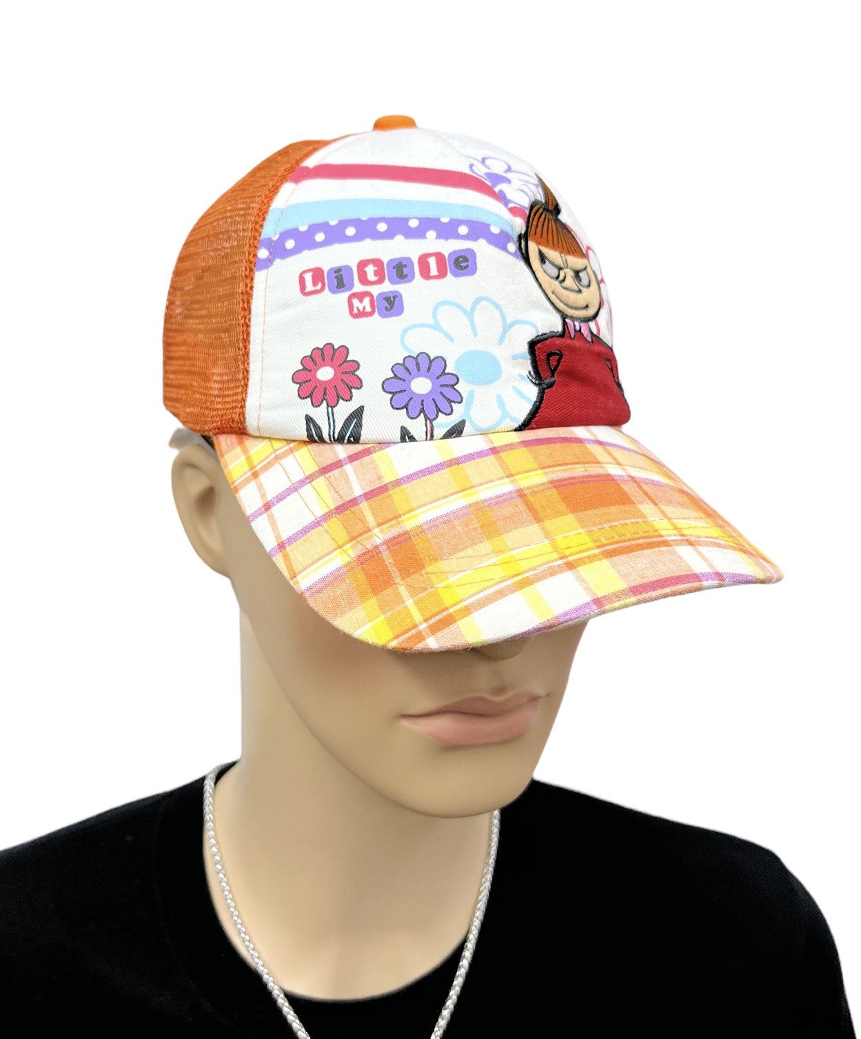 Vintage LITTLE MY MOOMIN Character Series Books Comic Strip Trucker Size ONE SIZE - 2 Thumbnail