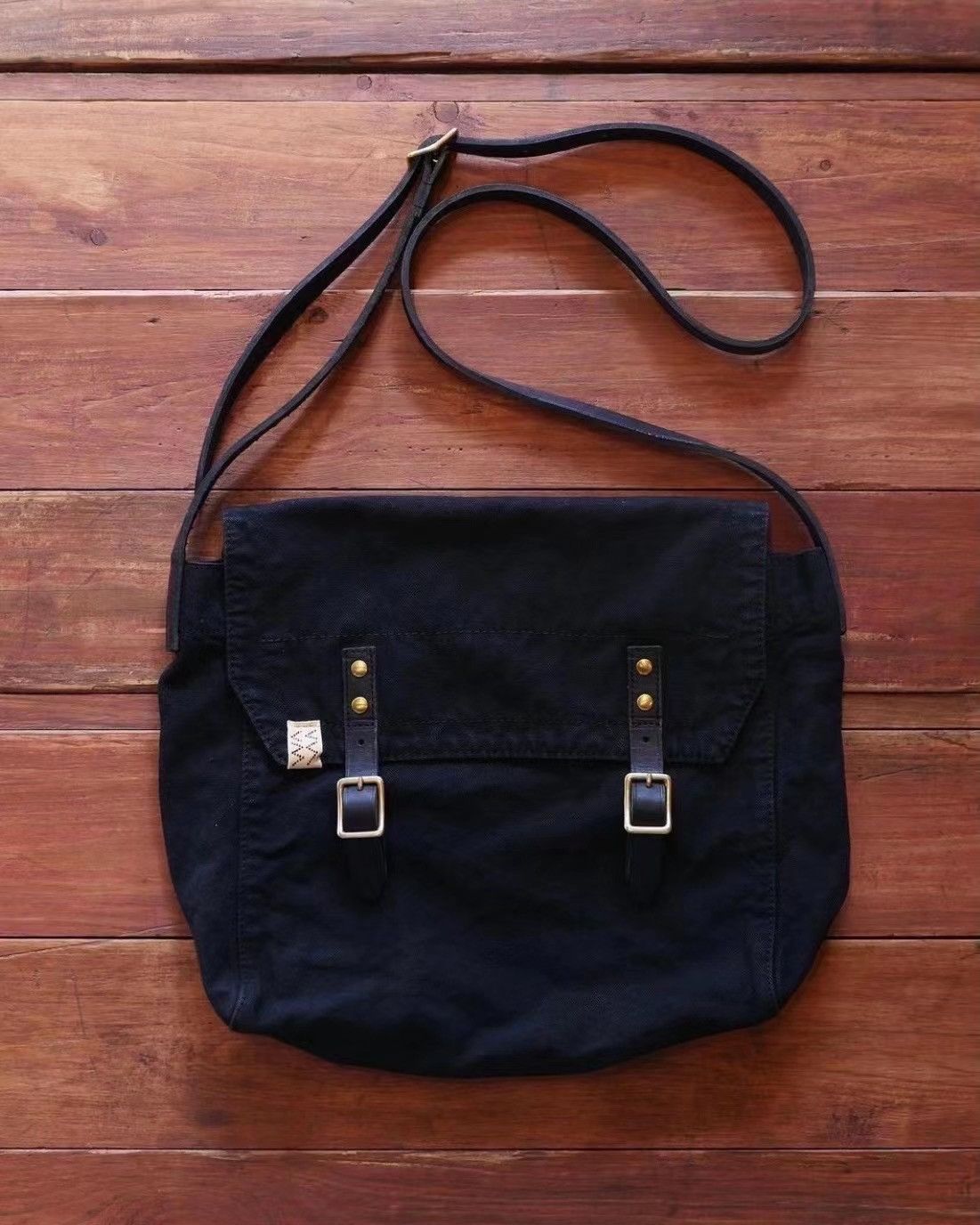 Visvim Brand New Visvim Kayenta Shoulder Bag M Black | Grailed