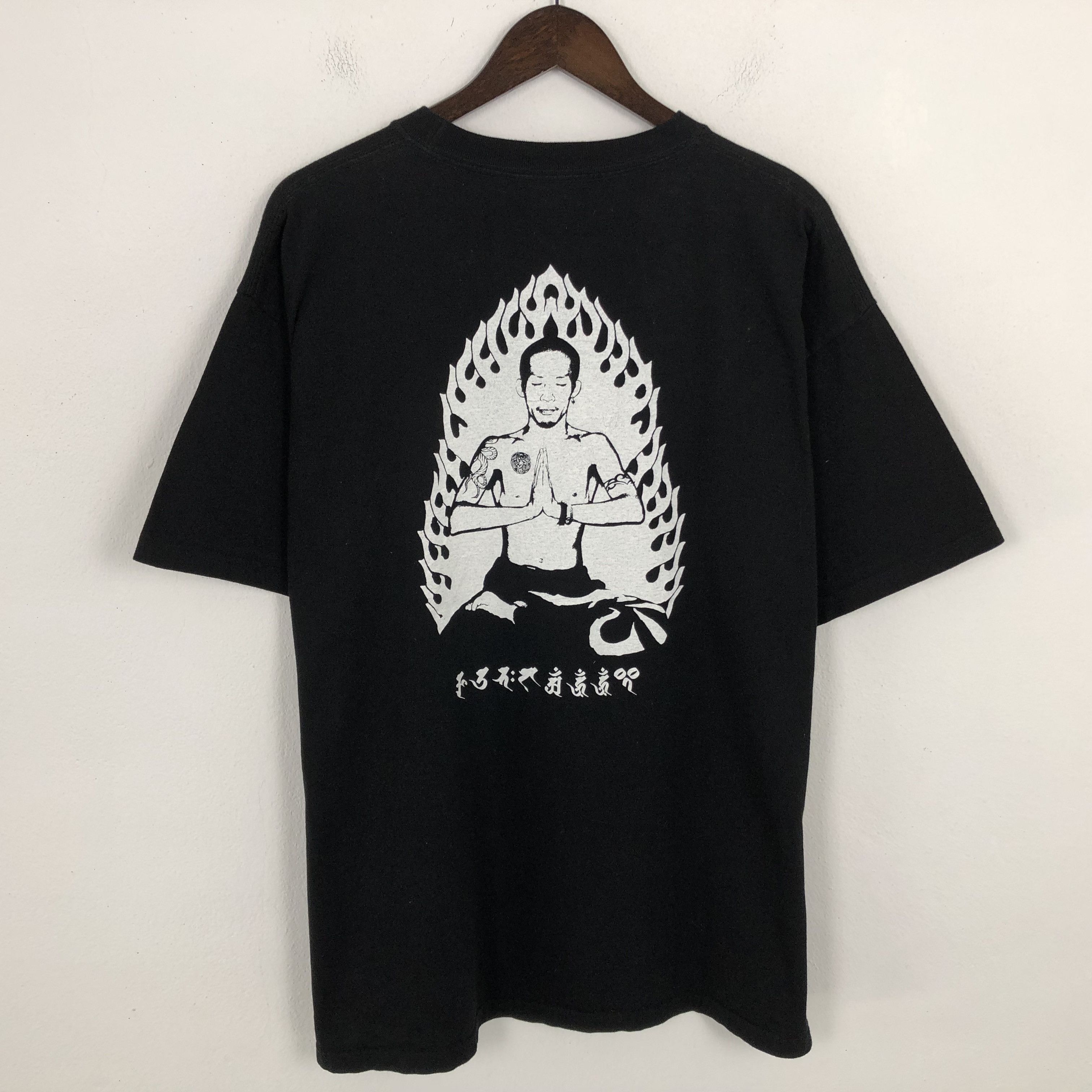 MAXIMUM THE HORMONE　観音ワークシャツ　BLK MAXIMUM THE HORMONE 観音ワークシャツ BLK Maximum The Hormone