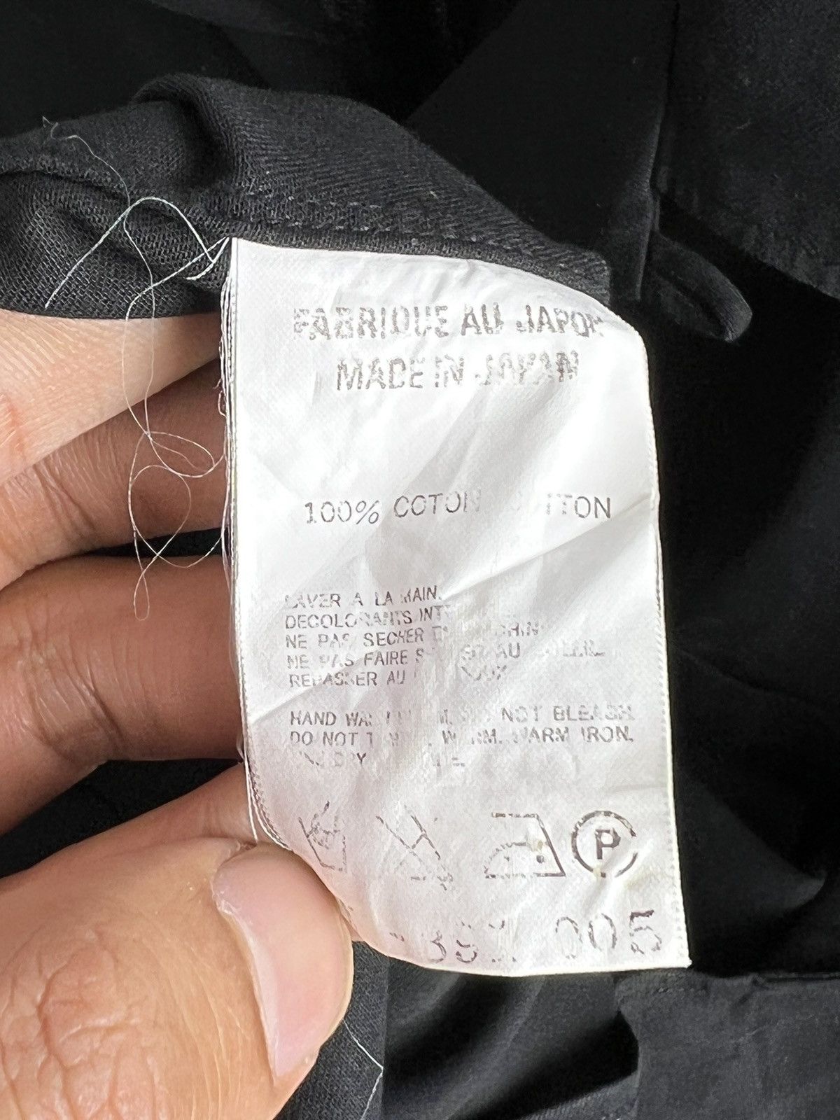 Yohji Yamamoto Yohji yamamoto oversize shirt Size US L / EU 52-54 / 3 - 4 Thumbnail