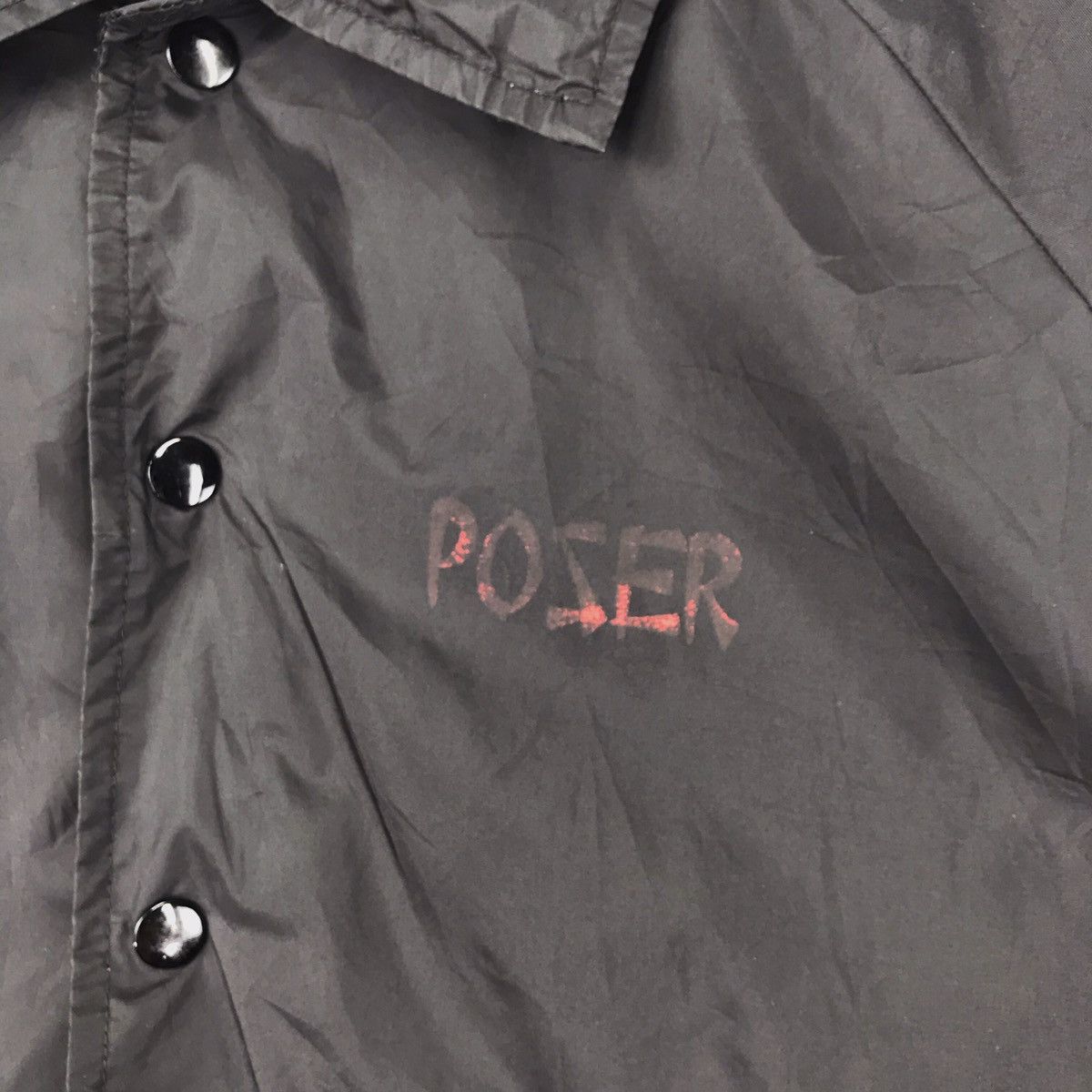 Auburn Sportswear × Vintage 90’s Poser Skateboard Coach Jacket Size US L / EU 52-54 / 3 - 7 Thumbnail