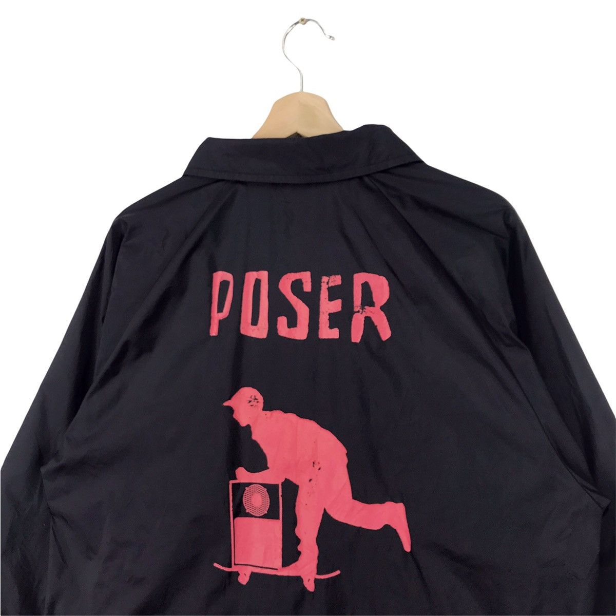 Auburn Sportswear × Vintage 90’s Poser Skateboard Coach Jacket Size US L / EU 52-54 / 3 - 4 Thumbnail