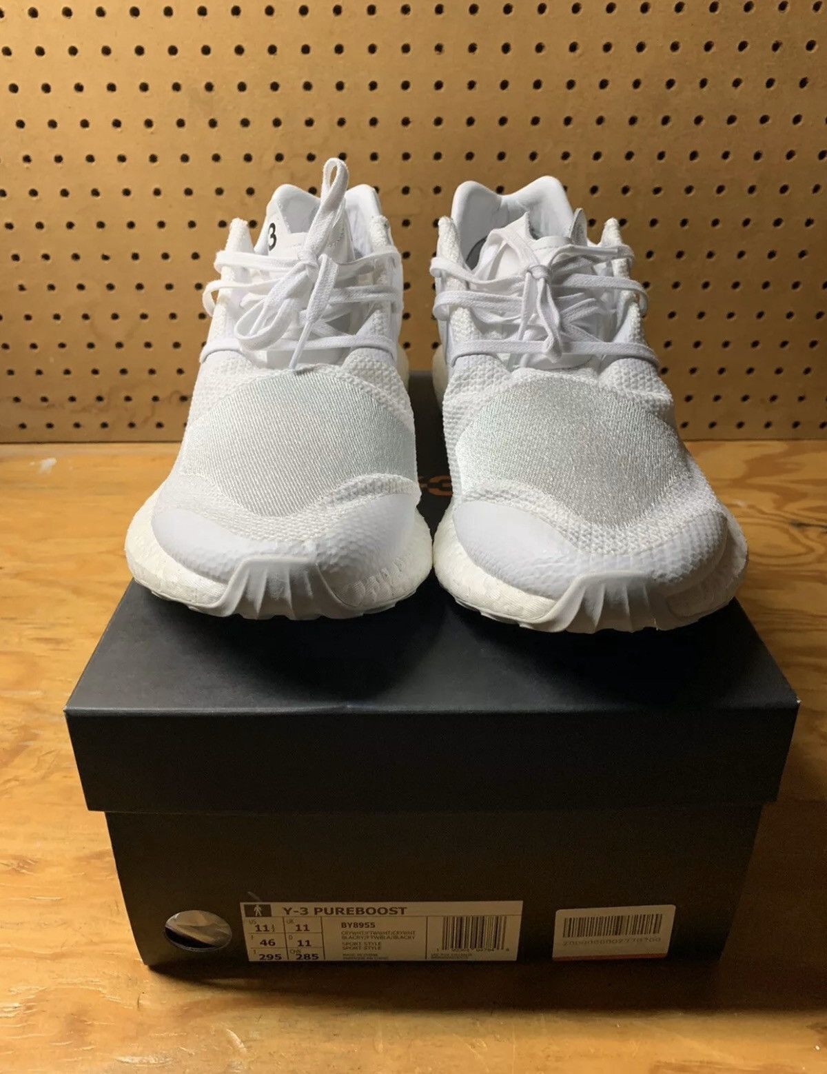 Adidas Y By8955 White Yohji Yamamoto Boost Adidas Y-3 Pureboost