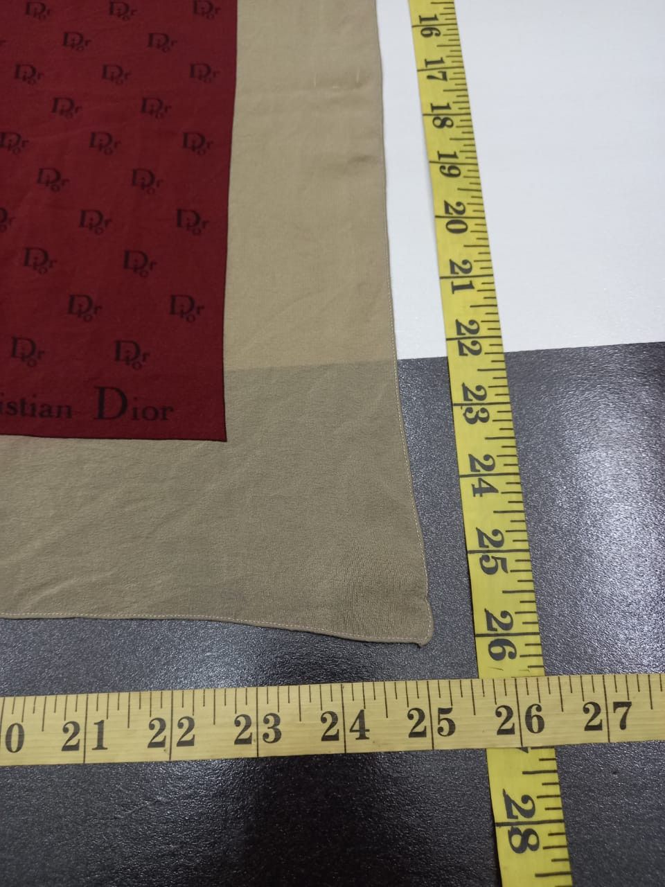 Christian Dior Monsieur AUTHENTIC CHRISTIAN DIOR MONOGRAM SILK SCARF Size ONE SIZE - 6 Thumbnail