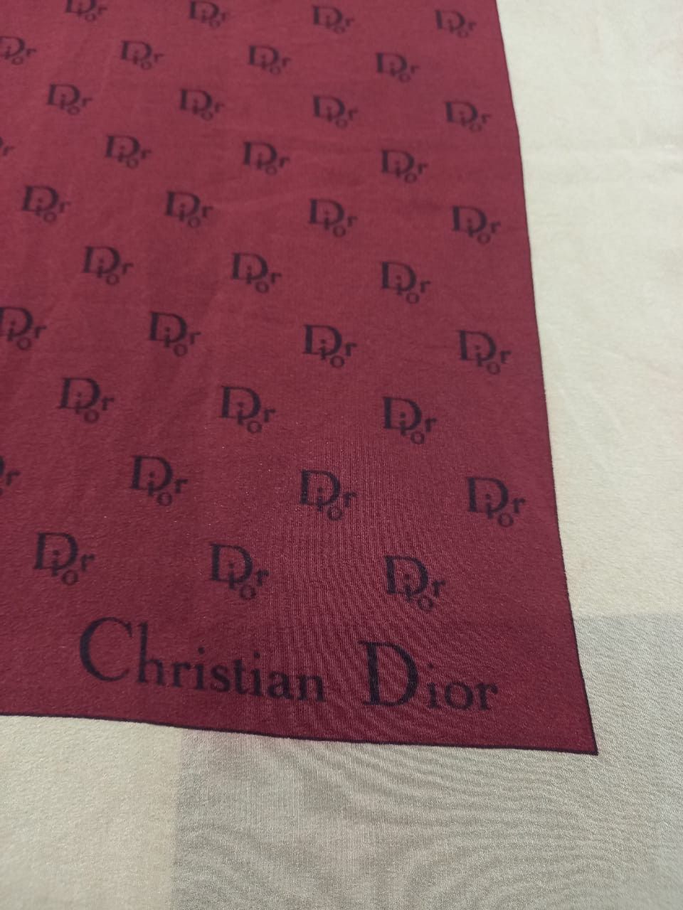 Christian Dior Monsieur AUTHENTIC CHRISTIAN DIOR MONOGRAM SILK SCARF Size ONE SIZE - 3 Thumbnail