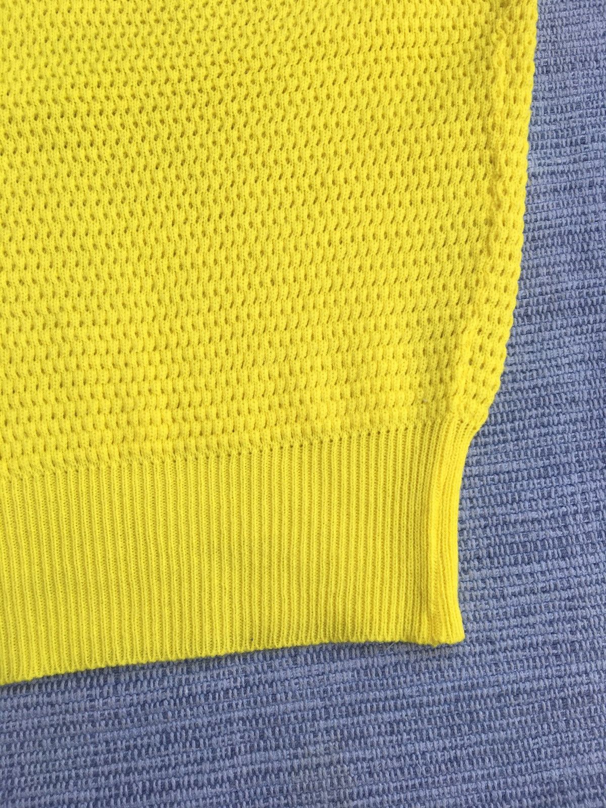 Japanese Brand × Vintage vintage yellow knit Size US M / EU 48-50 / 2 - 4 Thumbnail