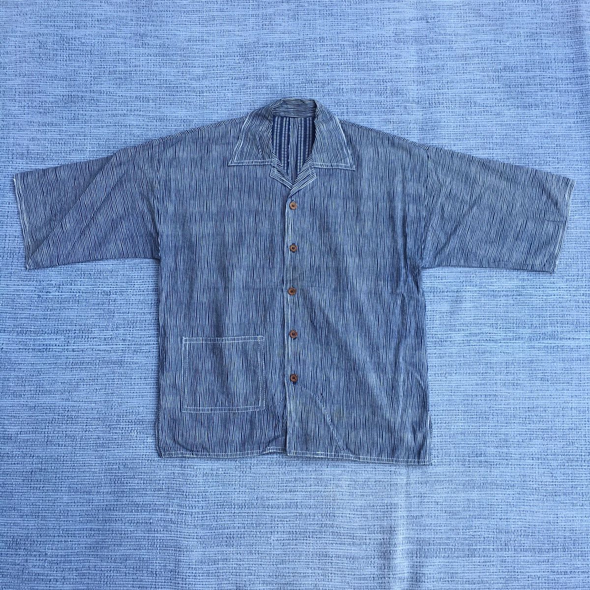 Japanese Brand × Vintage vintage y.yoshimoto indigo shirt Size US M / EU 48-50 / 2 - 1 Thumbnail