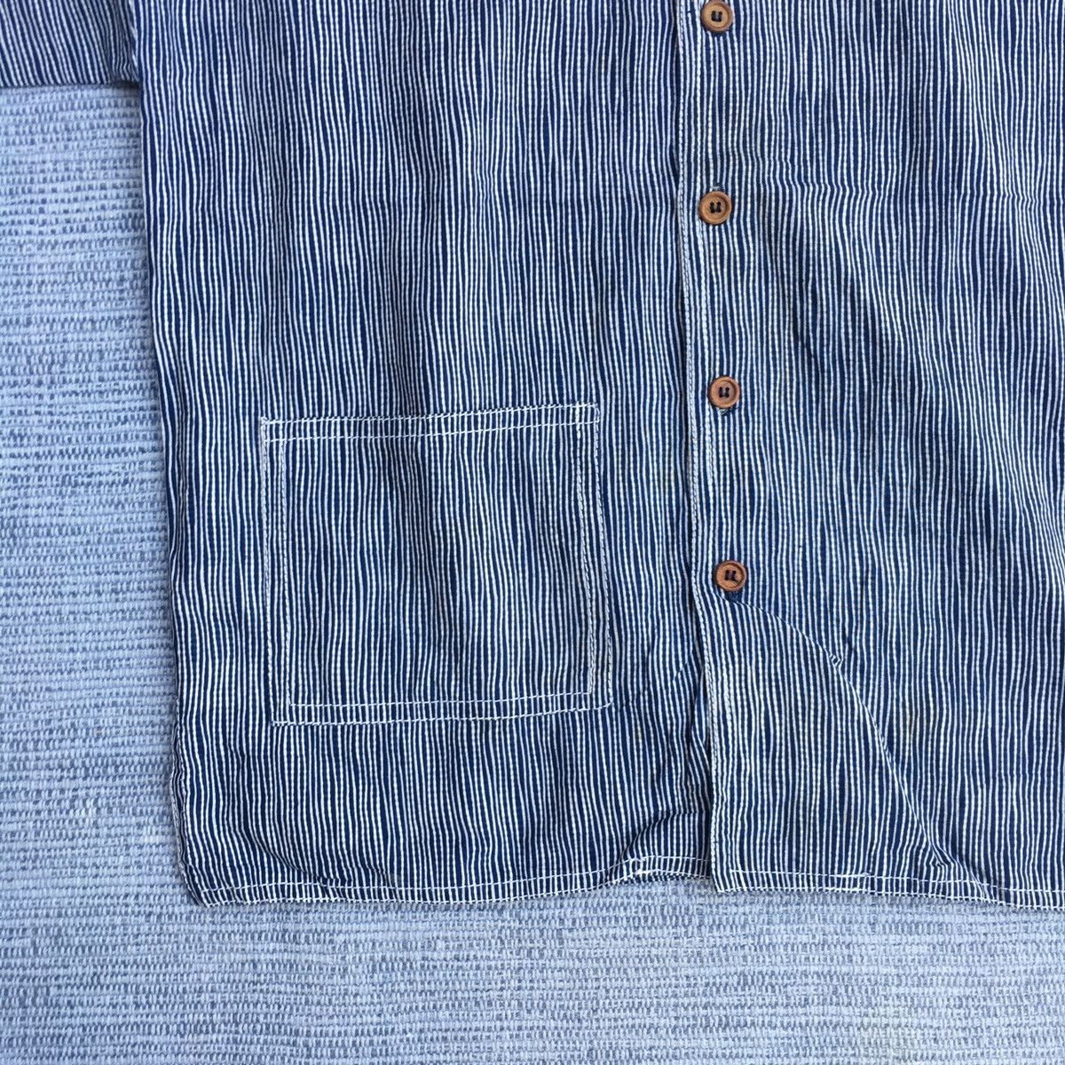 Japanese Brand × Vintage vintage y.yoshimoto indigo shirt Size US M / EU 48-50 / 2 - 8 Thumbnail