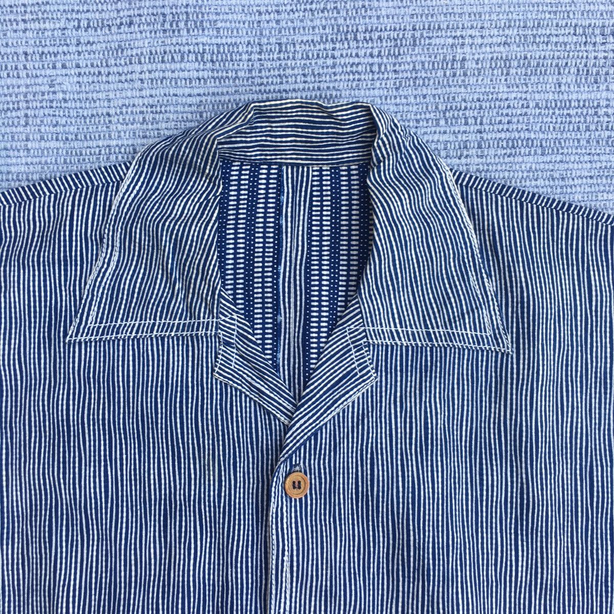 Japanese Brand × Vintage vintage y.yoshimoto indigo shirt Size US M / EU 48-50 / 2 - 4 Thumbnail