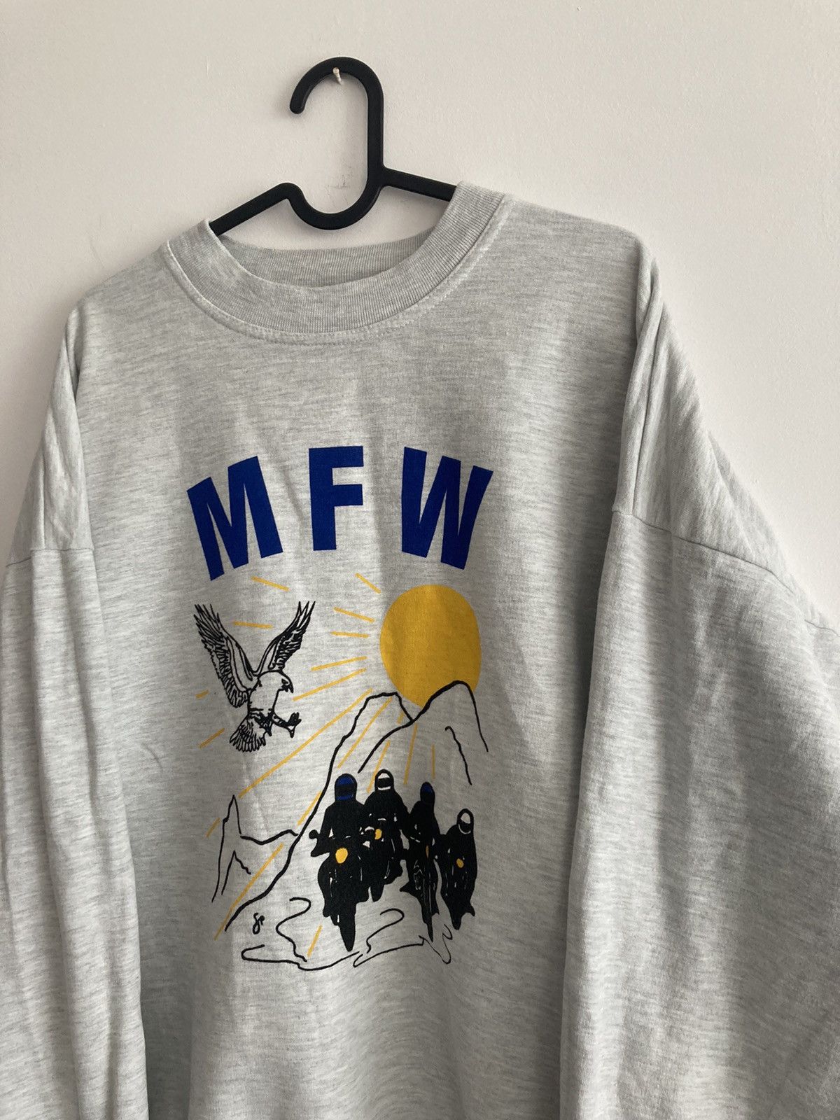 Vintage 90’s Motor Freunde Wornitz Hakro Vintage Crewneck cozy Size US XL / EU 56 / 4 - 3 Thumbnail