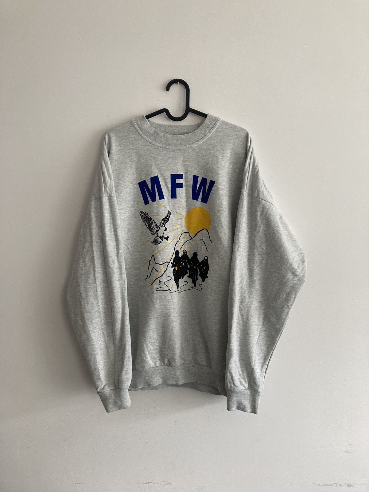 Vintage 90’s Motor Freunde Wornitz Hakro Vintage Crewneck cozy Size US XL / EU 56 / 4 - 1 Thumbnail