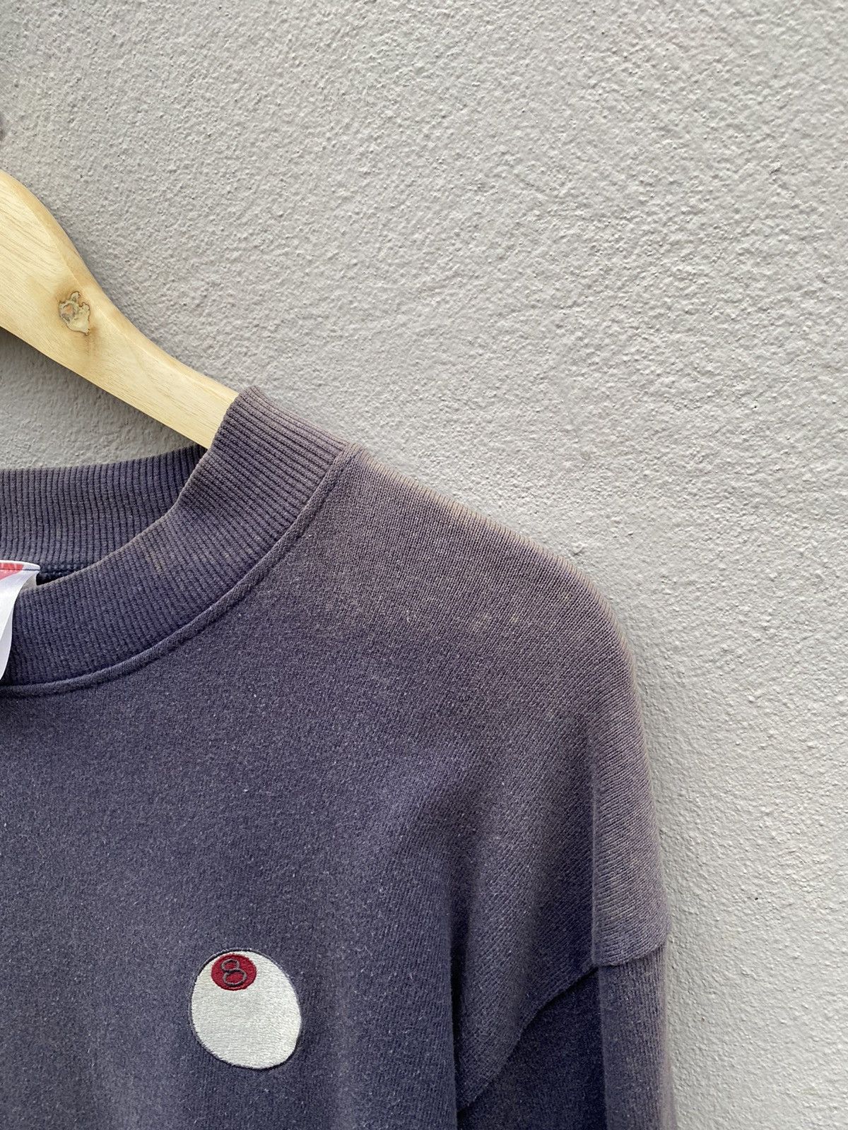Vintage 💥RARE💥Vintage 90s Distress “8-Ball” Embroidered Logo Shirt Size US M / EU 48-50 / 2 - 5 Thumbnail