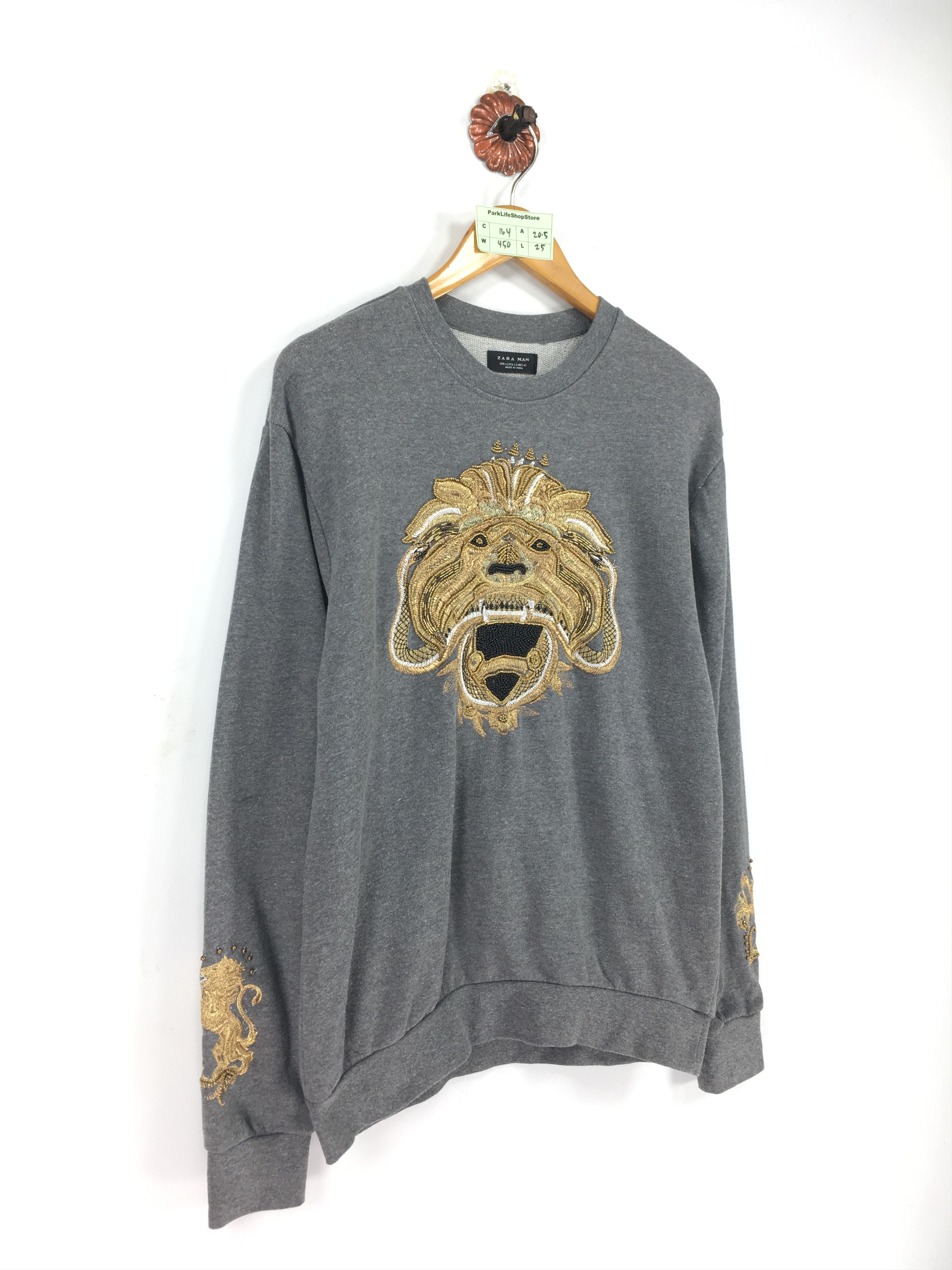 Zara ZARA MAN Pullover Sweatshirt Unisex Size M Size US M / EU 48-50 / 2 - 3 Thumbnail
