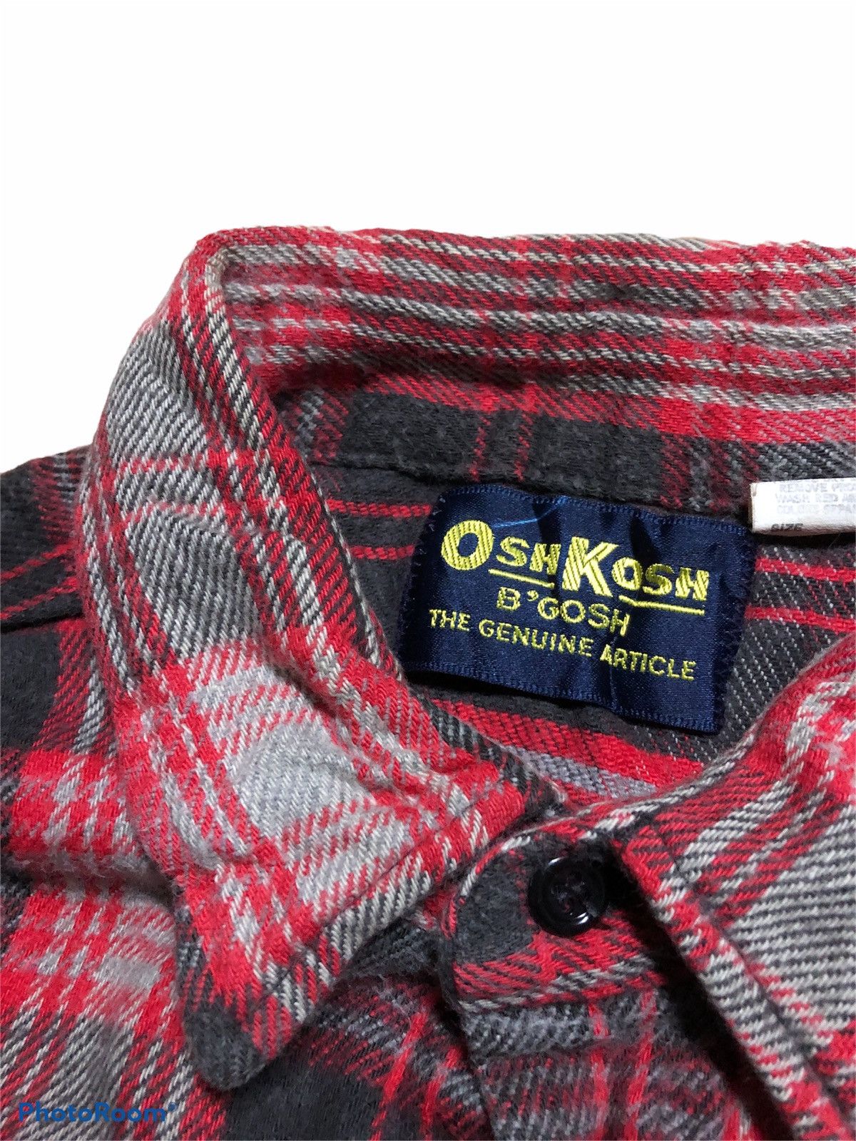 Oshkosh × Vintage VTGE OSHKOSH FLANNEL Size US L / EU 52-54 / 3 - 4 Thumbnail