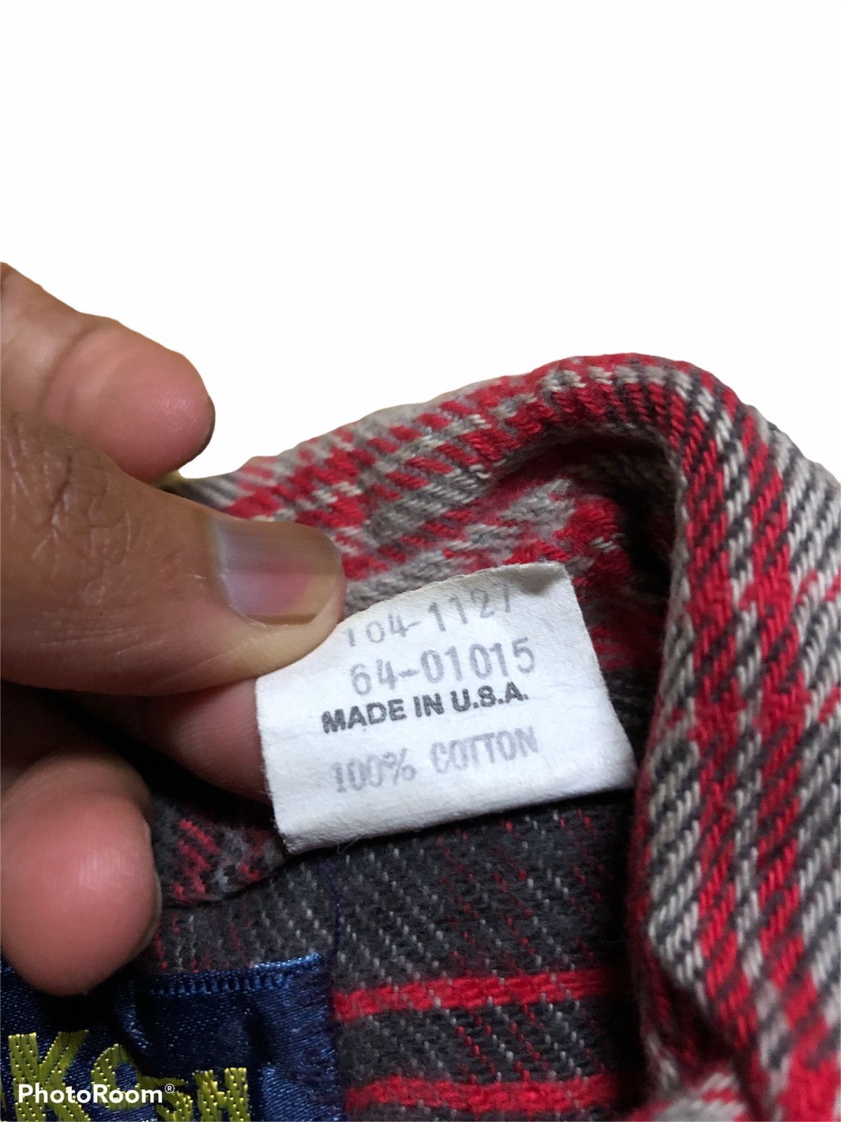 Oshkosh × Vintage VTGE OSHKOSH FLANNEL Size US L / EU 52-54 / 3 - 5 Thumbnail