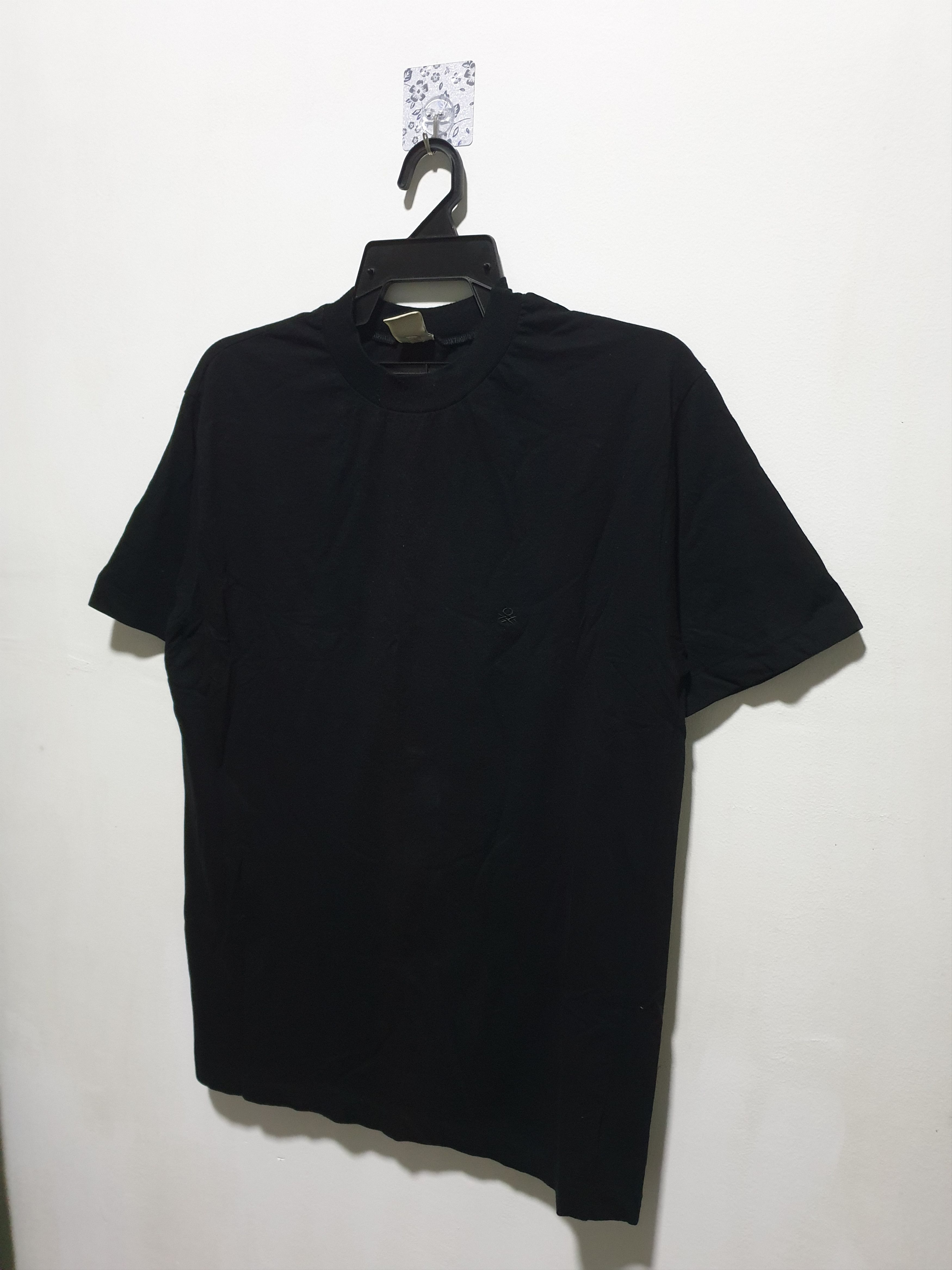 United Colors Of Benetton United COLORS OF Benetton Blue Navy Short sleeve shirt Size US M / EU 48-50 / 2 - 2 Thumbnail