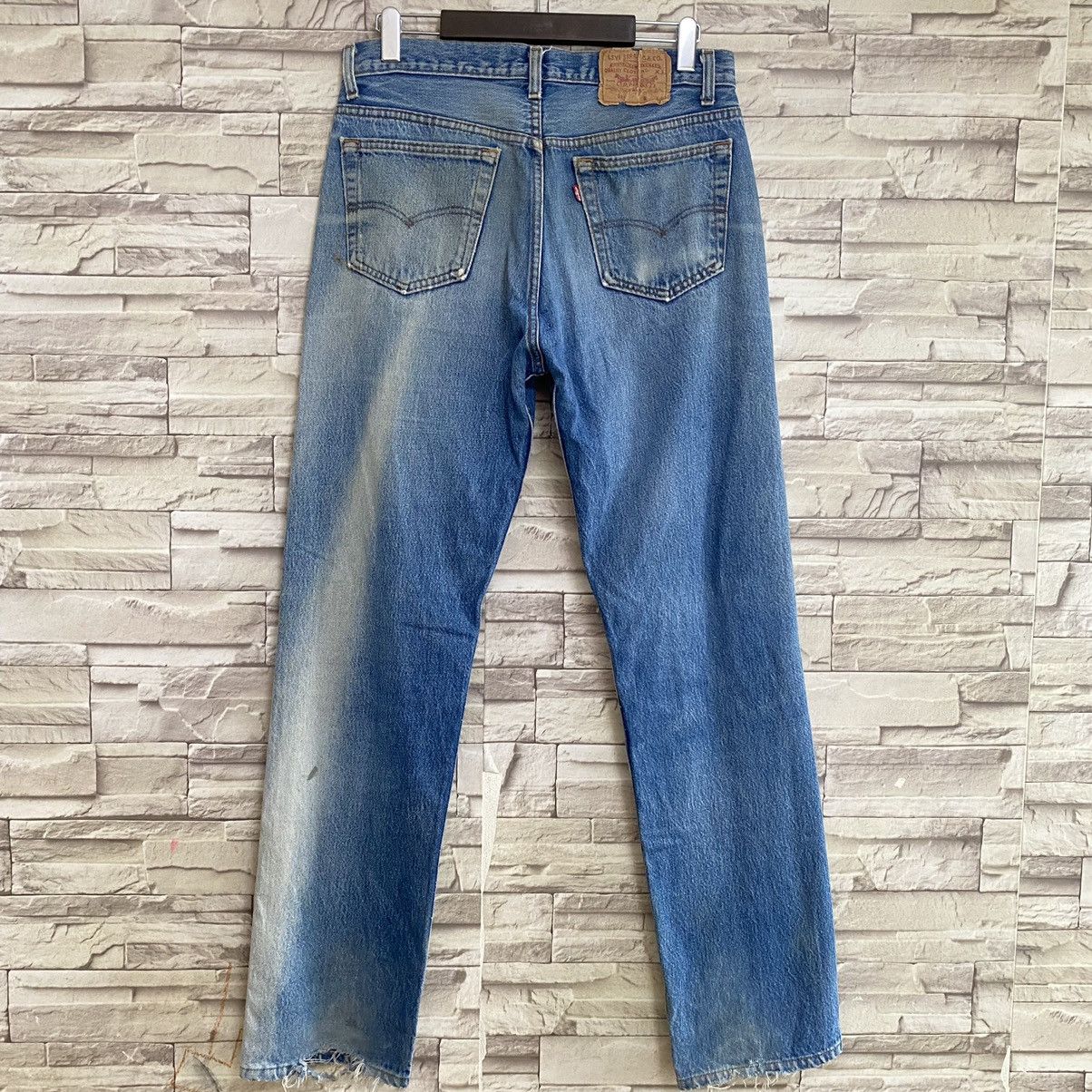 Levi's Vintage 80s Levis 501 Sunfaded Jeans Made in USA 32x32 Size US 32 / EU 48 - 12 Thumbnail