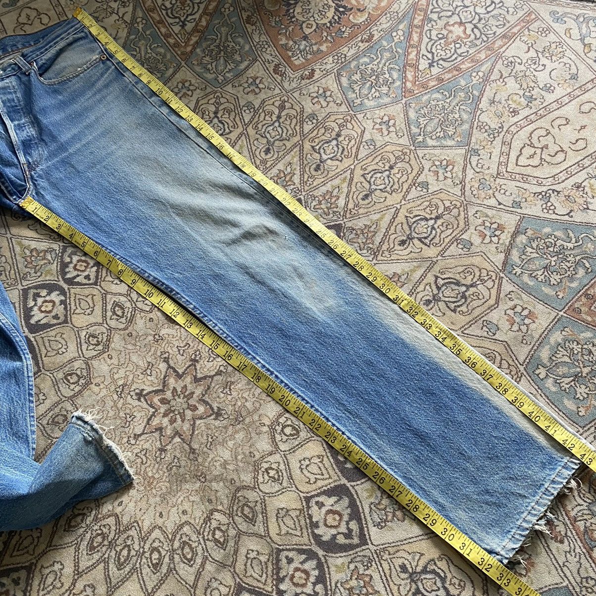 Levi's Vintage 80s Levis 501 Sunfaded Jeans Made in USA 32x32 Size US 32 / EU 48 - 23 Thumbnail