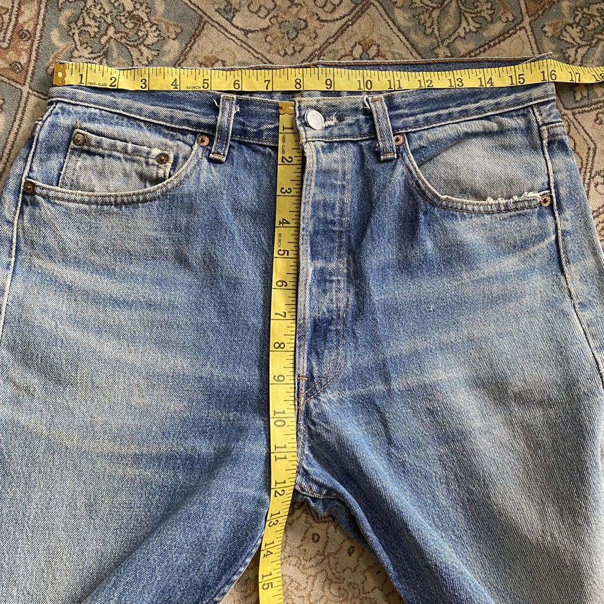 Levi's Vintage 80s Levis 501 Sunfaded Jeans Made in USA 32x32 Size US 32 / EU 48 - 22 Thumbnail