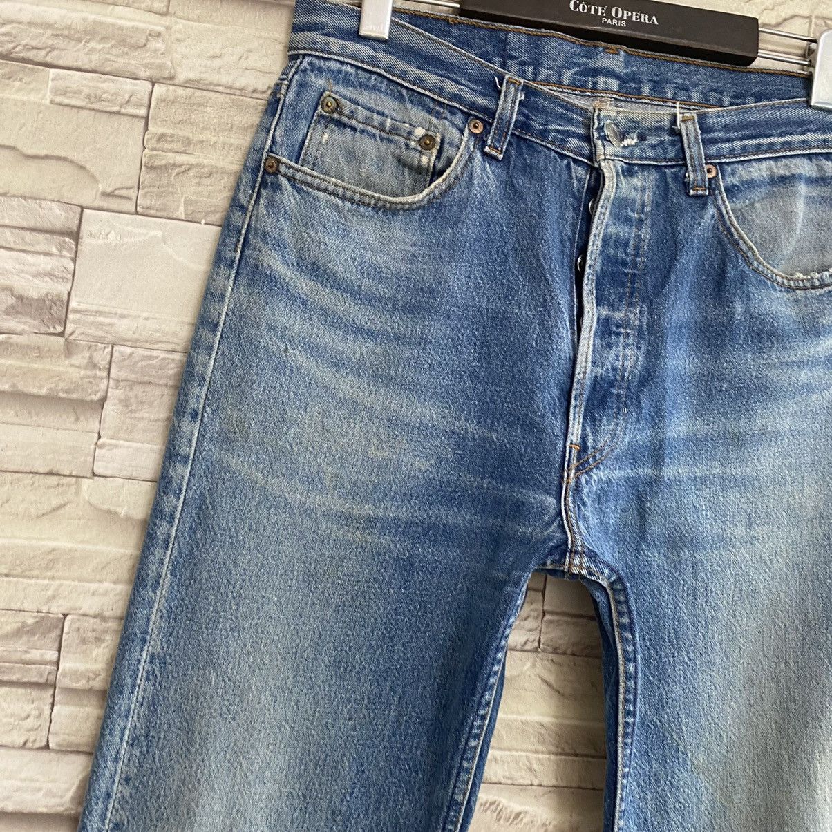 Levi's Vintage 80s Levis 501 Sunfaded Jeans Made in USA 32x32 Size US 32 / EU 48 - 8 Thumbnail
