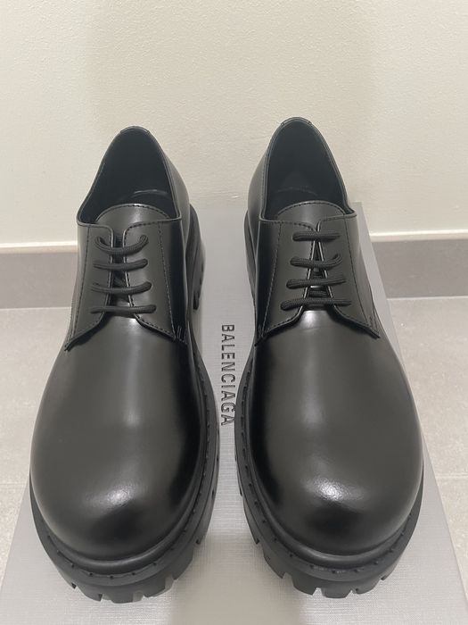 西側諸国 BALENCIAGA SERGENT 20MM DERBY 41 - 靴