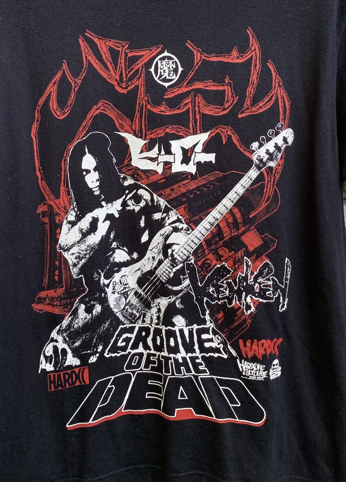 Band Tees Hardcore chocolate Groove Of The Dead T Shirt Size US M / EU 48-50 / 2 - 8 Thumbnail