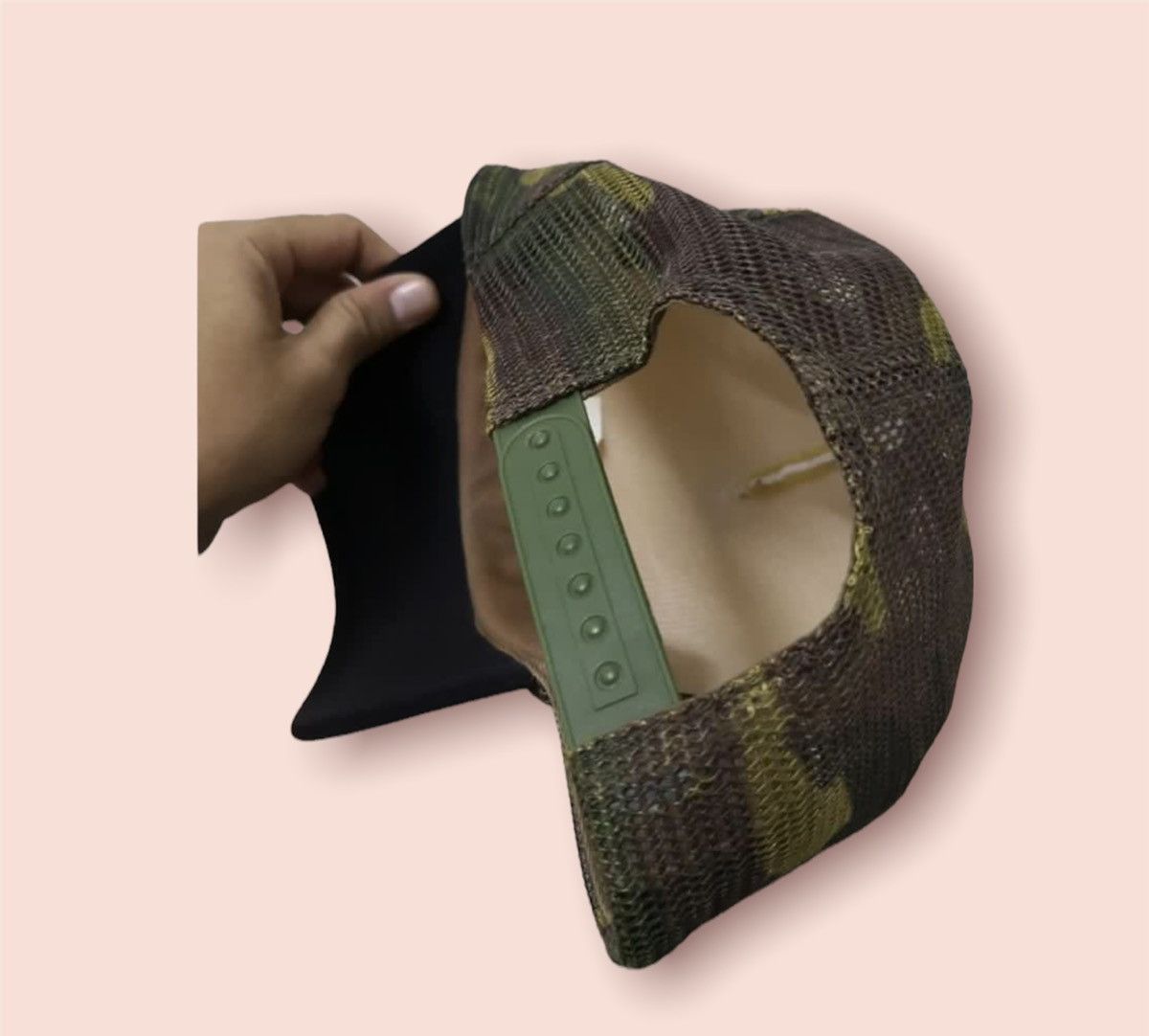 Carhartt × Vintage VTG CARHARTT CAMO TRUCKER SNAPBACK Size ONE SIZE - 6 Thumbnail