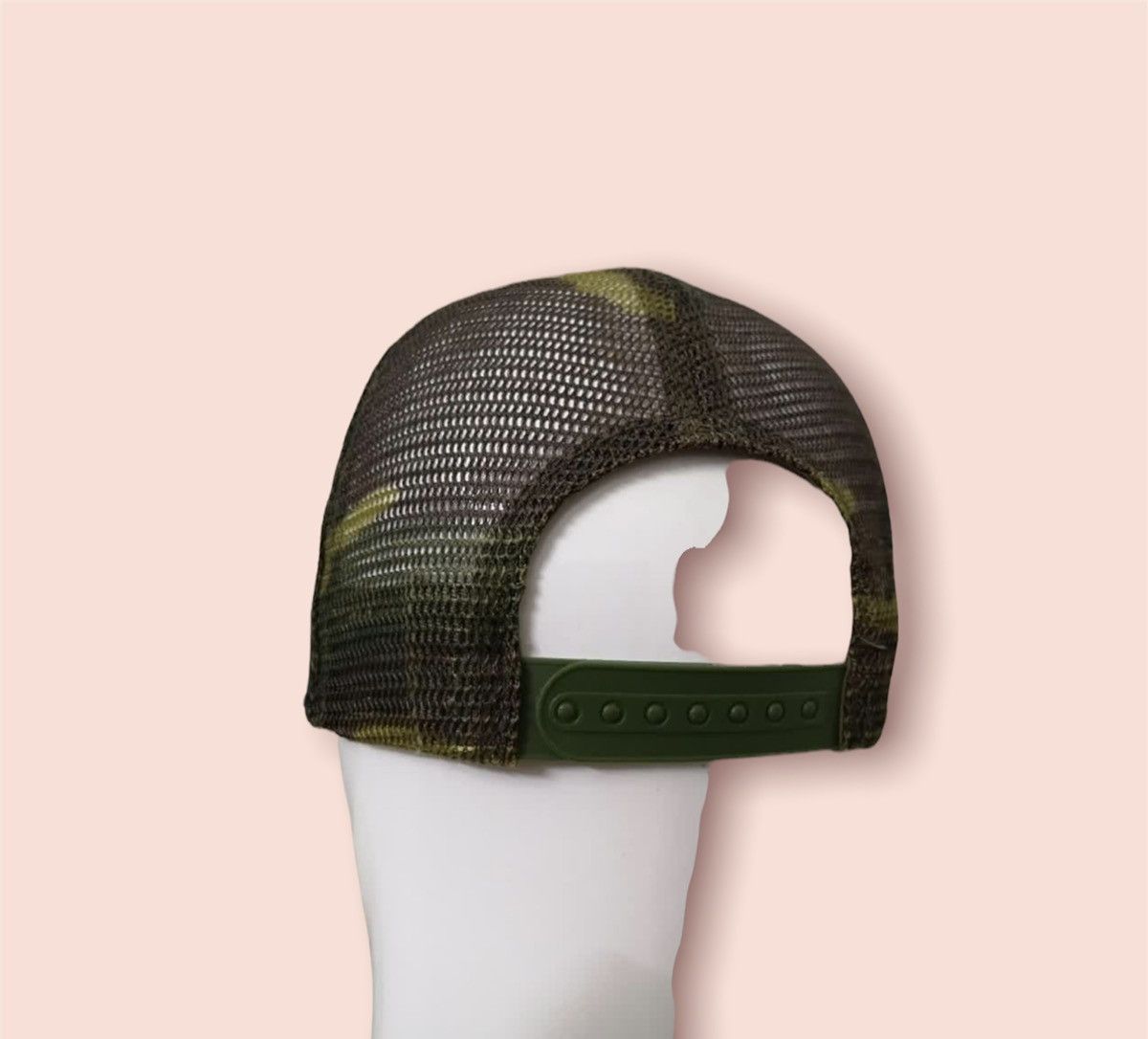 Carhartt × Vintage VTG CARHARTT CAMO TRUCKER SNAPBACK Size ONE SIZE - 4 Thumbnail